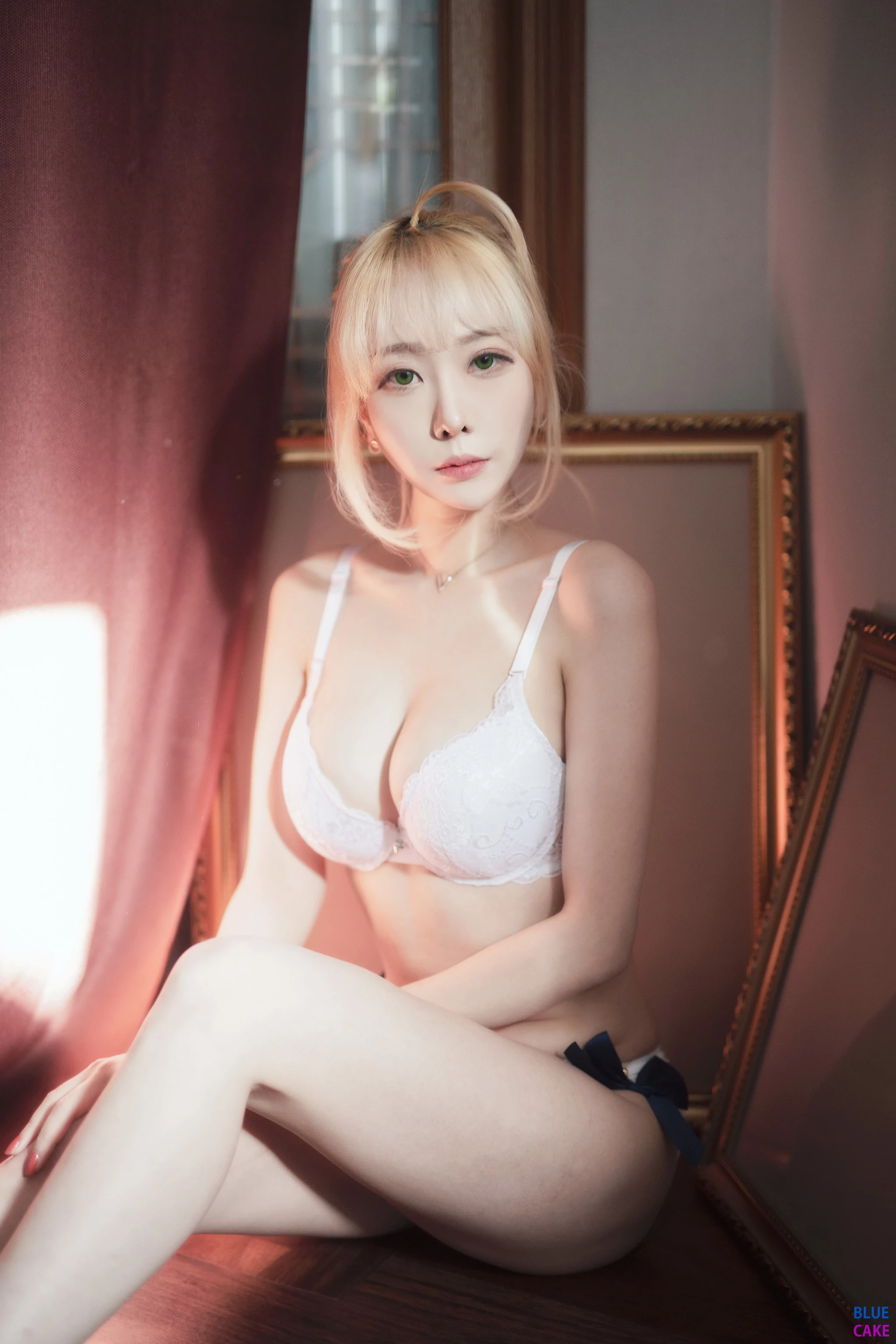 Bomi [보미] & Zia [지아] Fate Saber x Thosaka Rin – Lingerie.Ver 2 [78P]