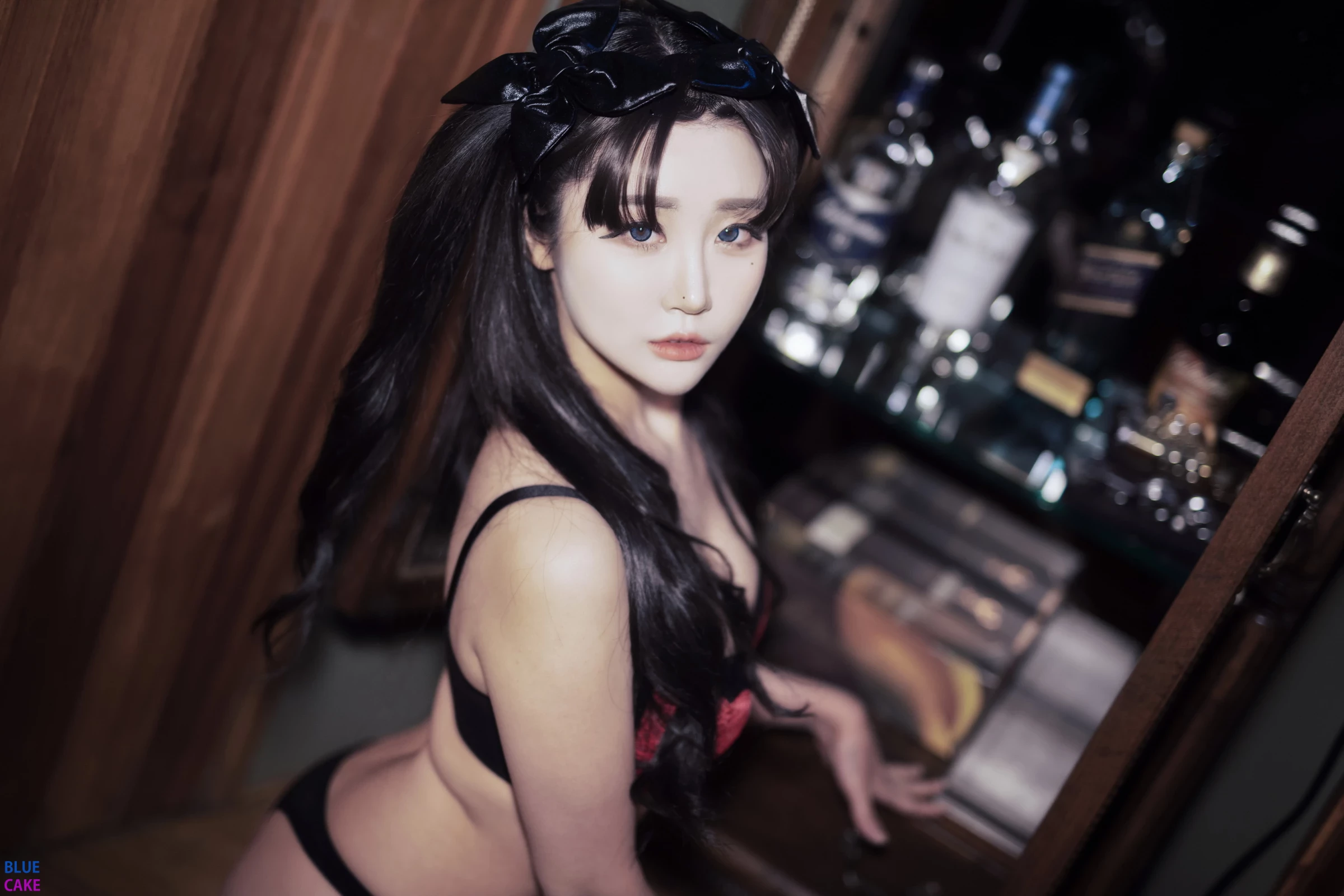 Bomi [보미] & Zia [지아] Fate Saber x Thosaka Rin – Lingerie.Ver 1 [50P]