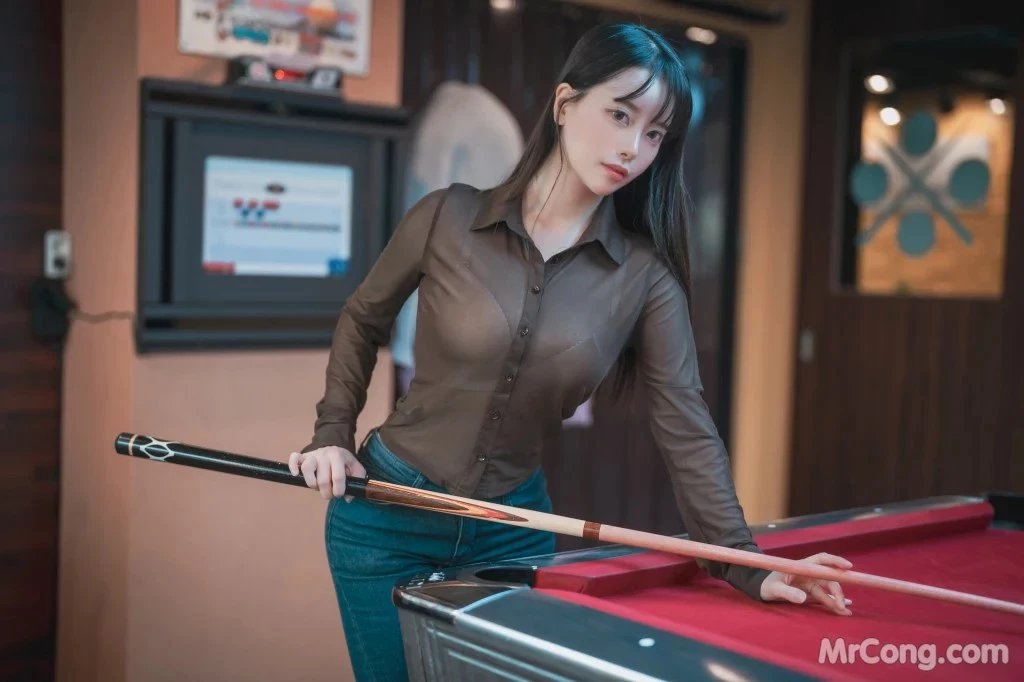 DJAWA Photo - ZziZzi Billiards Girl [48P]