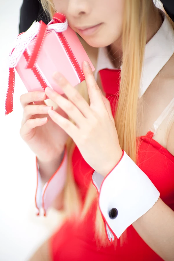 Fate Testarossa Sexy Valentine Cosplay [21P]