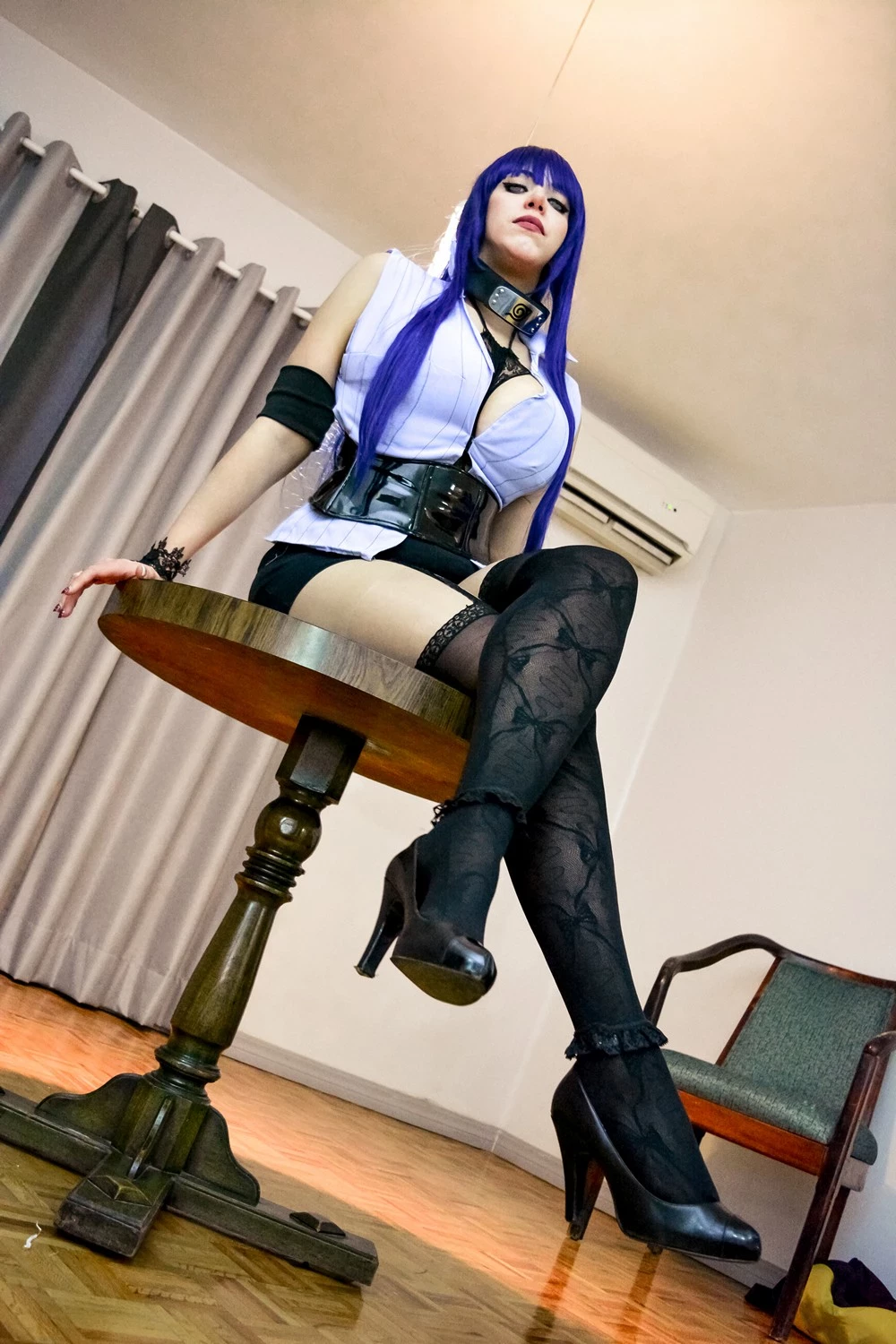 Hinata Hyuga Lucy Langley cosplay