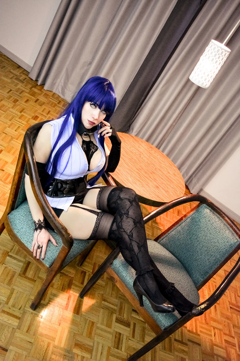 Hinata Hyuga Lucy Langley cosplay