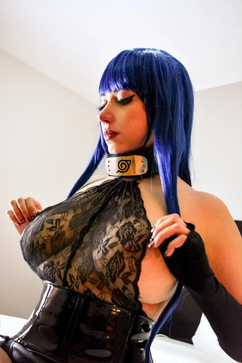 Hinata Hyuga Lucy Langley cosplay