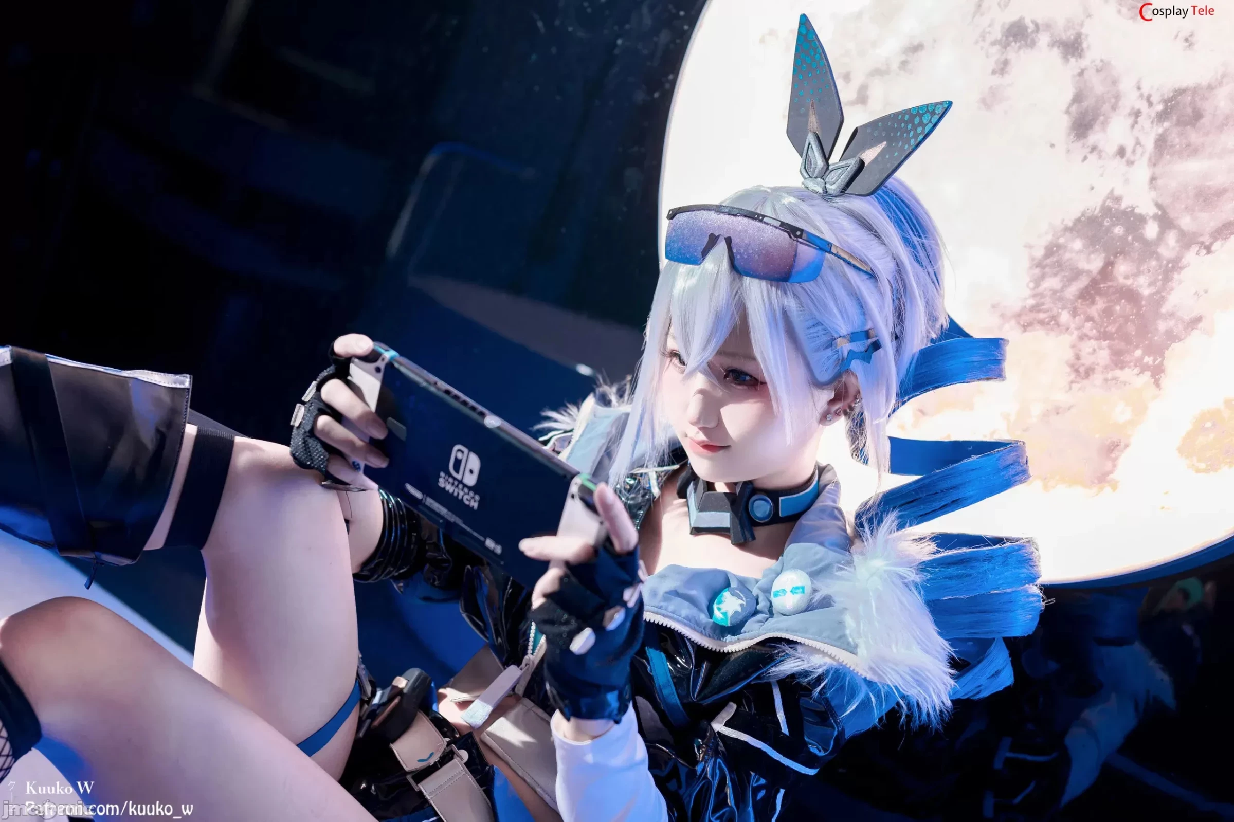 Kuuko W [クー子] cosplay Silver Wolf – HonkaiStar Rail [47P]