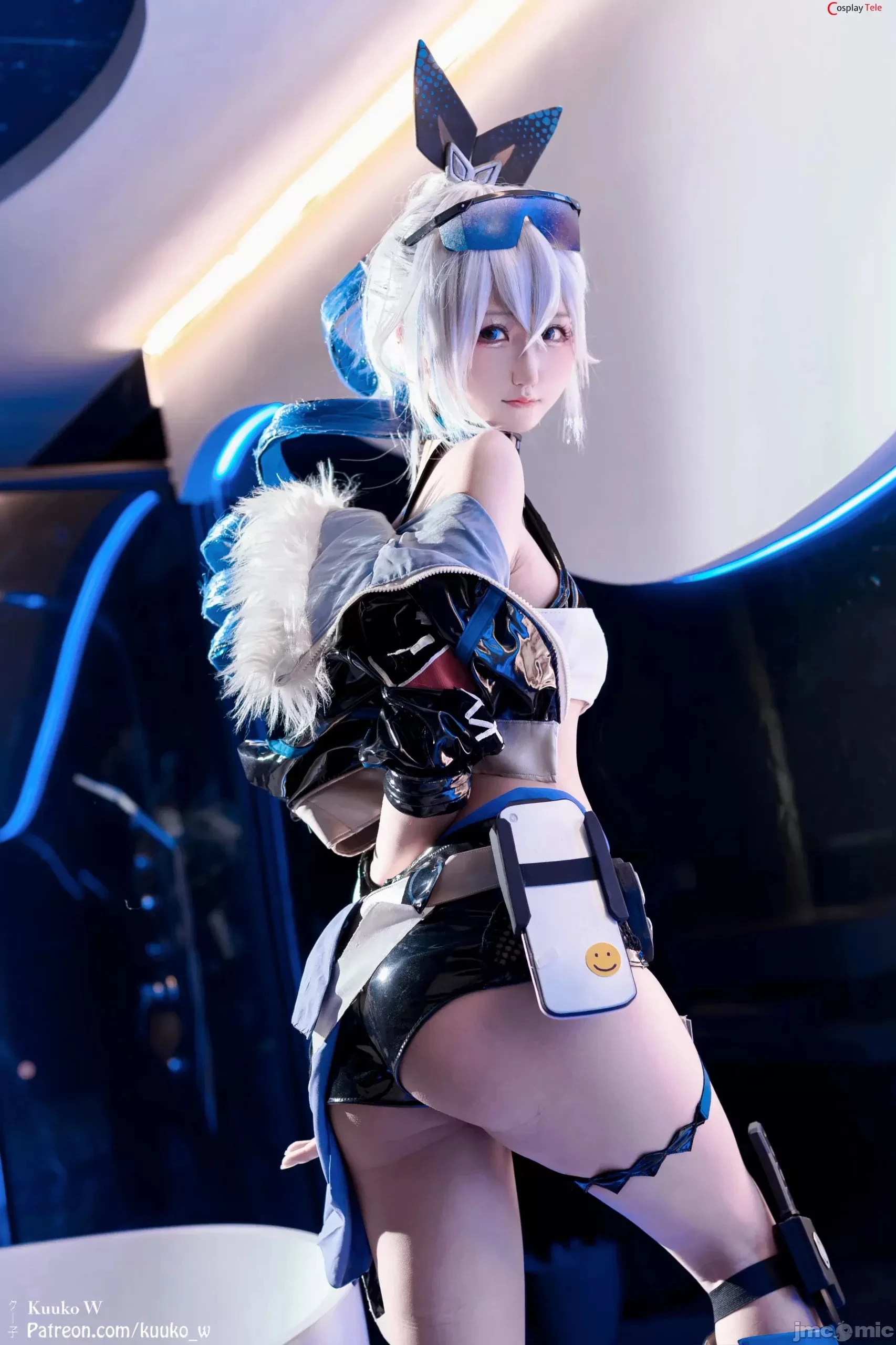 Kuuko W [クー子] cosplay Silver Wolf – HonkaiStar Rail [47P]