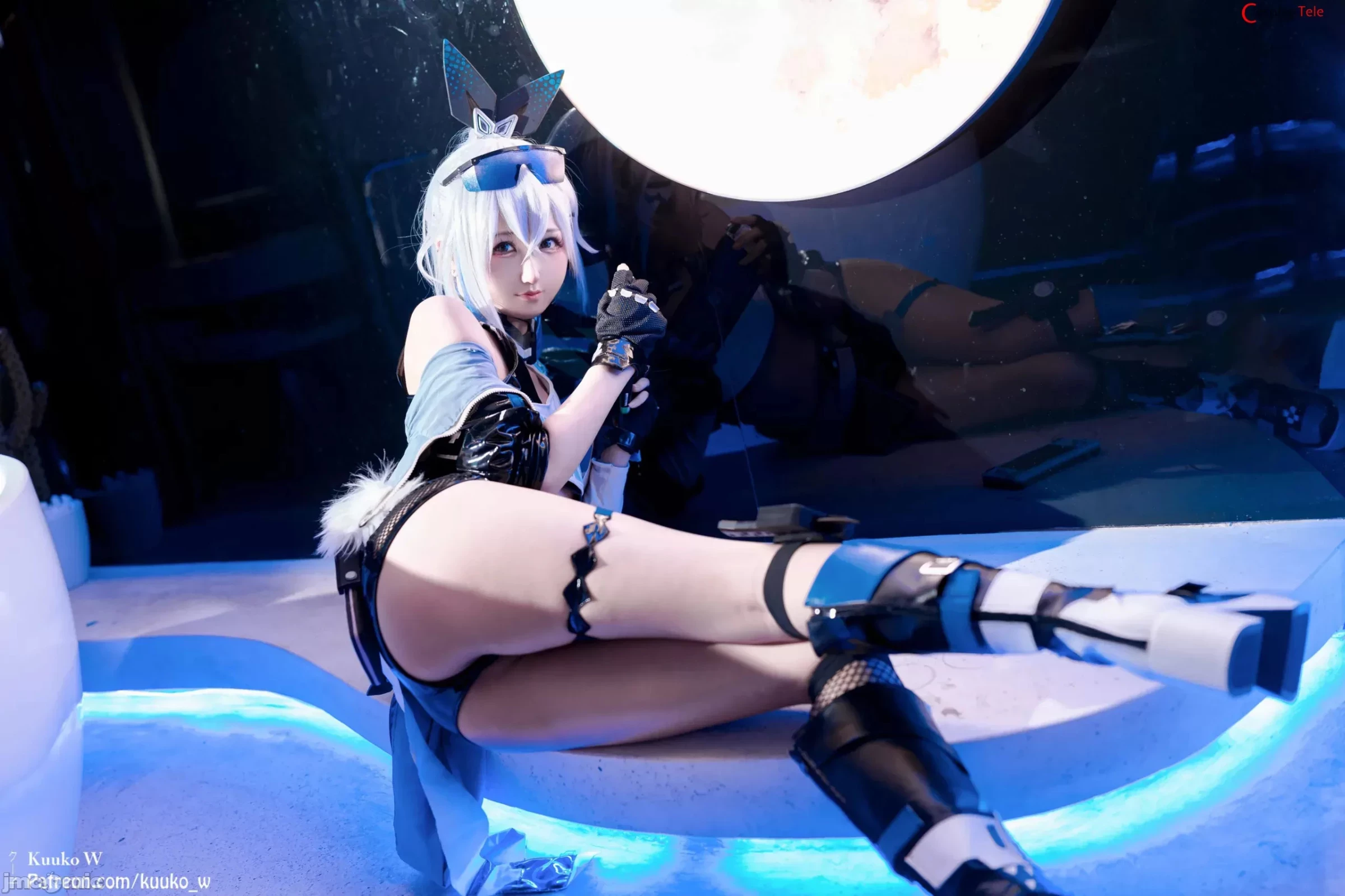 Kuuko W [クー子] cosplay Silver Wolf – HonkaiStar Rail [47P]