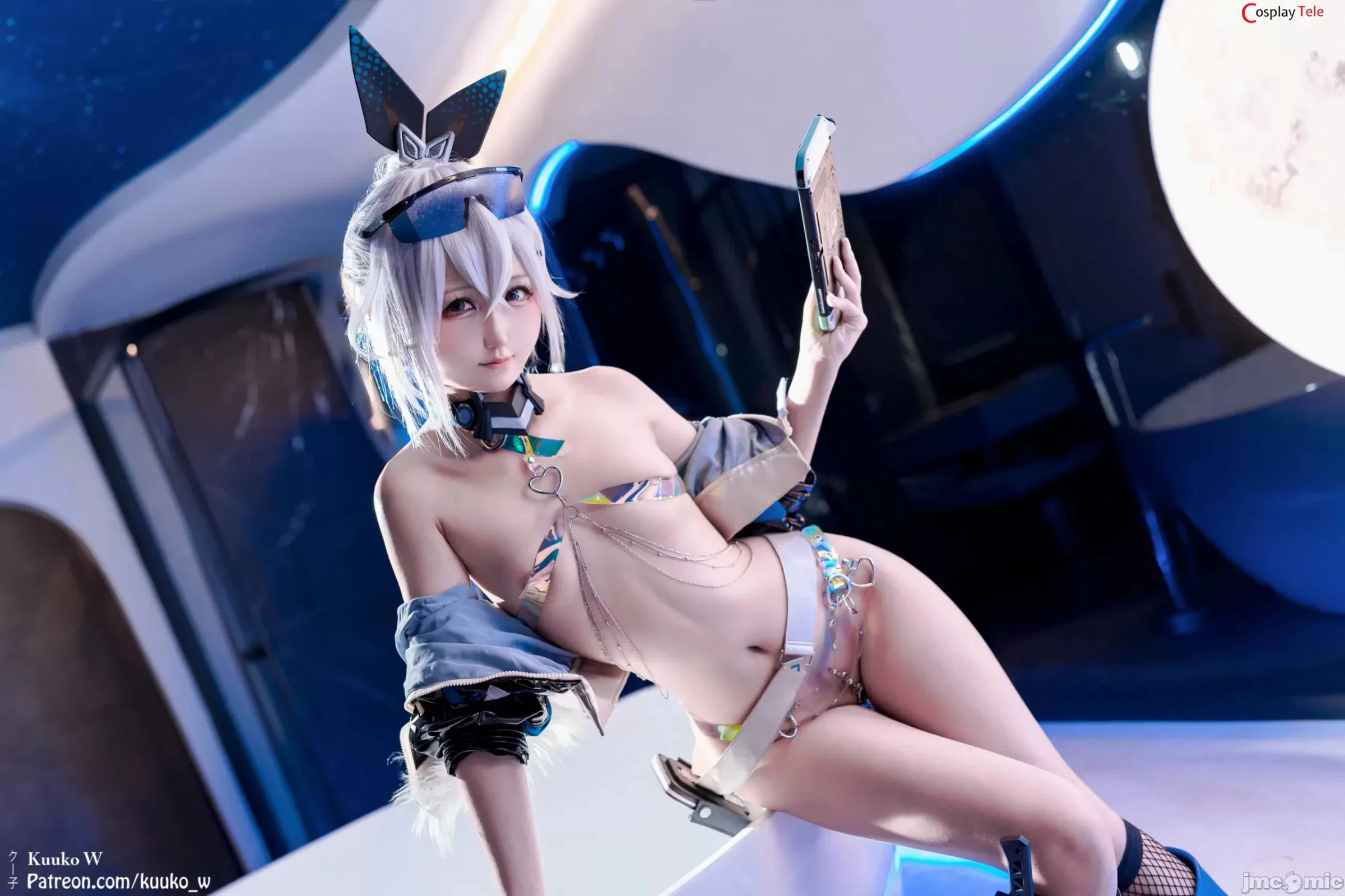 Kuuko W [クー子] cosplay Silver Wolf – HonkaiStar Rail [47P]