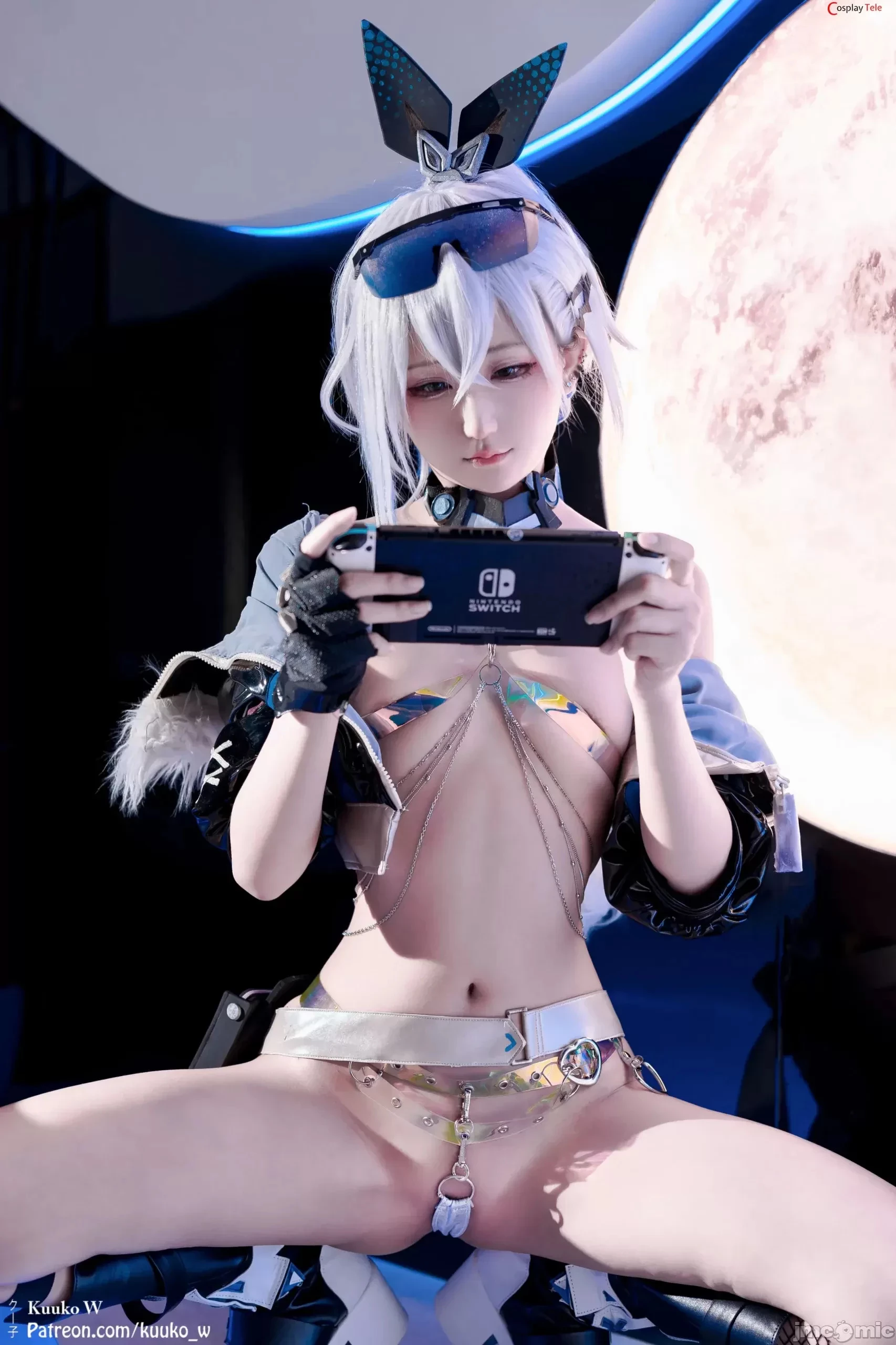 Kuuko W [クー子] cosplay Silver Wolf – HonkaiStar Rail [47P]