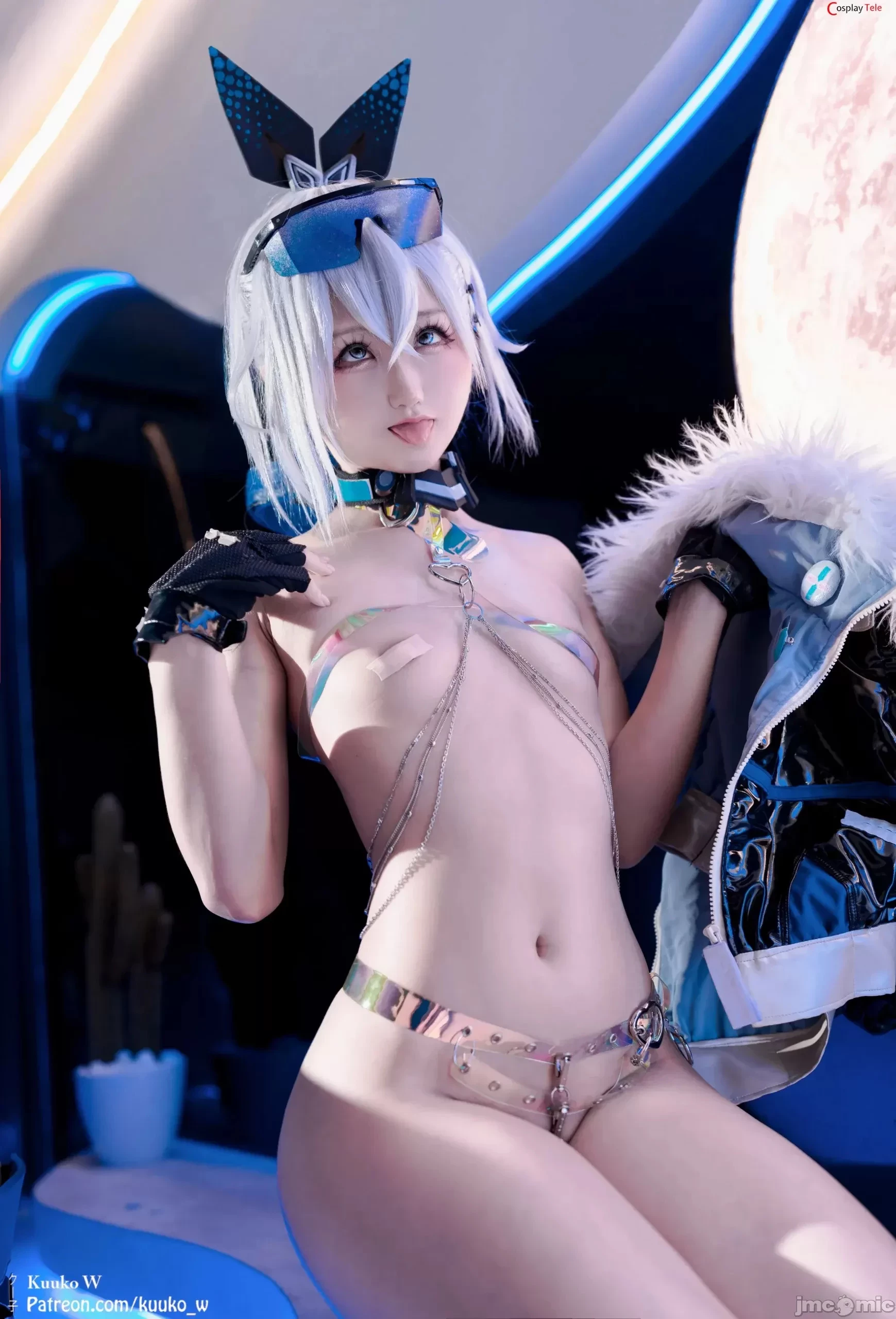 Kuuko W [クー子] cosplay Silver Wolf – HonkaiStar Rail [47P]