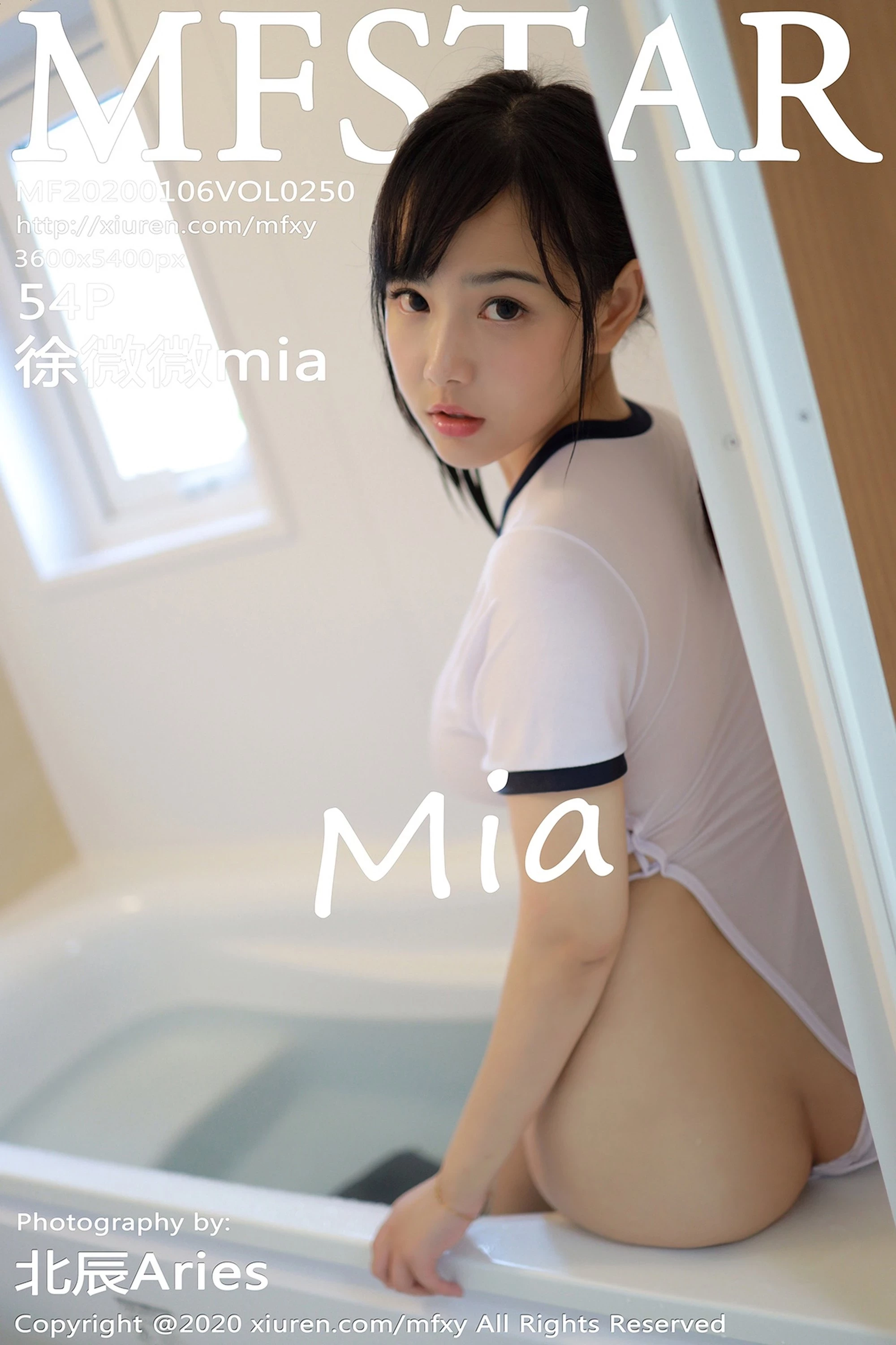 [MFStar模范学院系列]2020.01.06 VOL.250 徐微微mia 性感写真[55P]