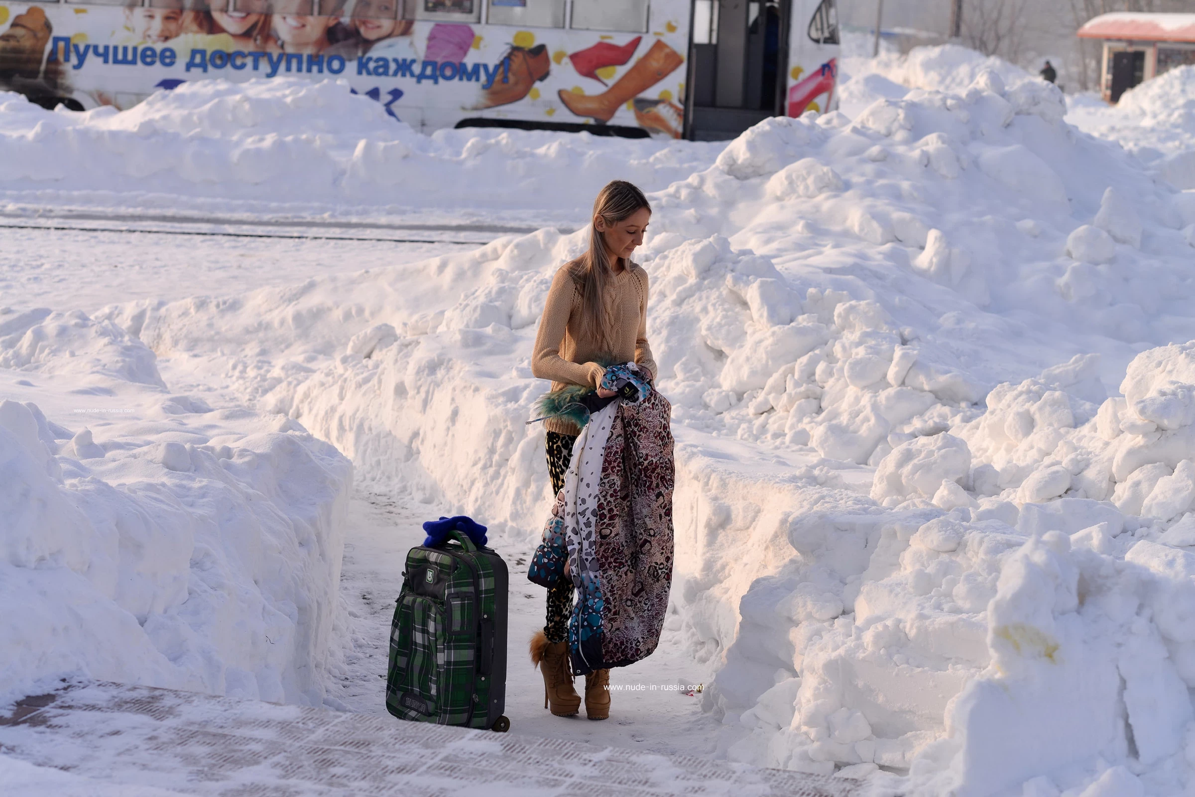 NudeInRussia Maria 8523Km Of The Trans Siberian Railway [153P]