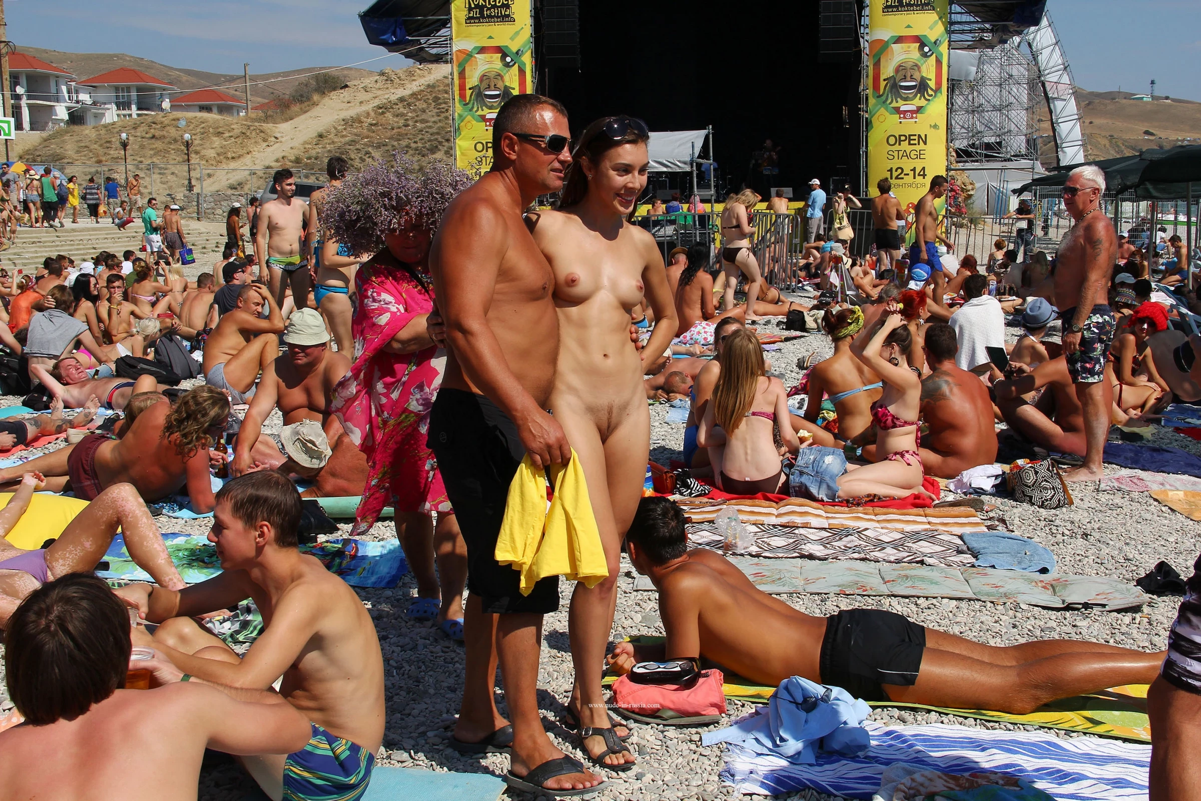 NudeInRussia Jana Jazz Festival Koktebel [100P]