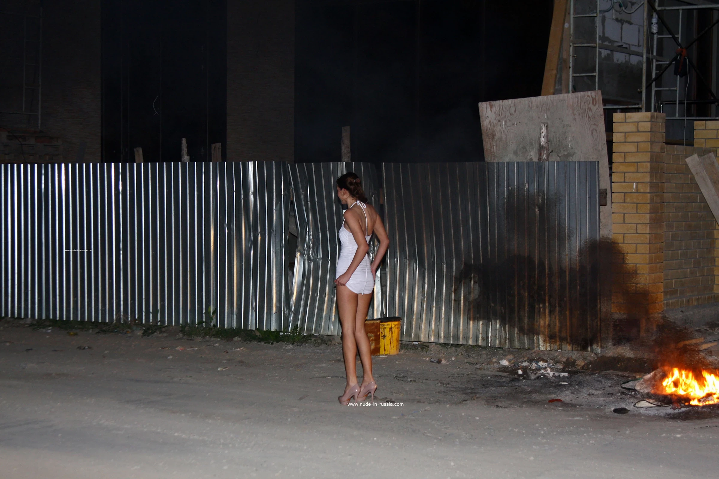 NudeInRussia Karina On The Street Of Southern City [55P]