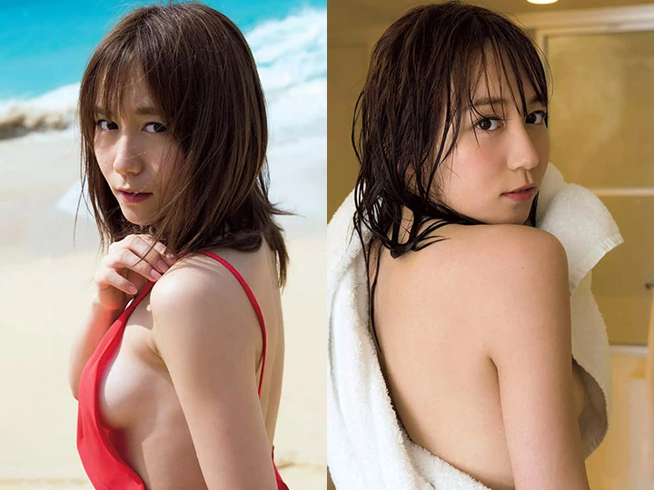 2019年8月13日[写真]SKE48大场美奈出道10年终推出首本写真集东西半球D奶尽露 [37P,片]