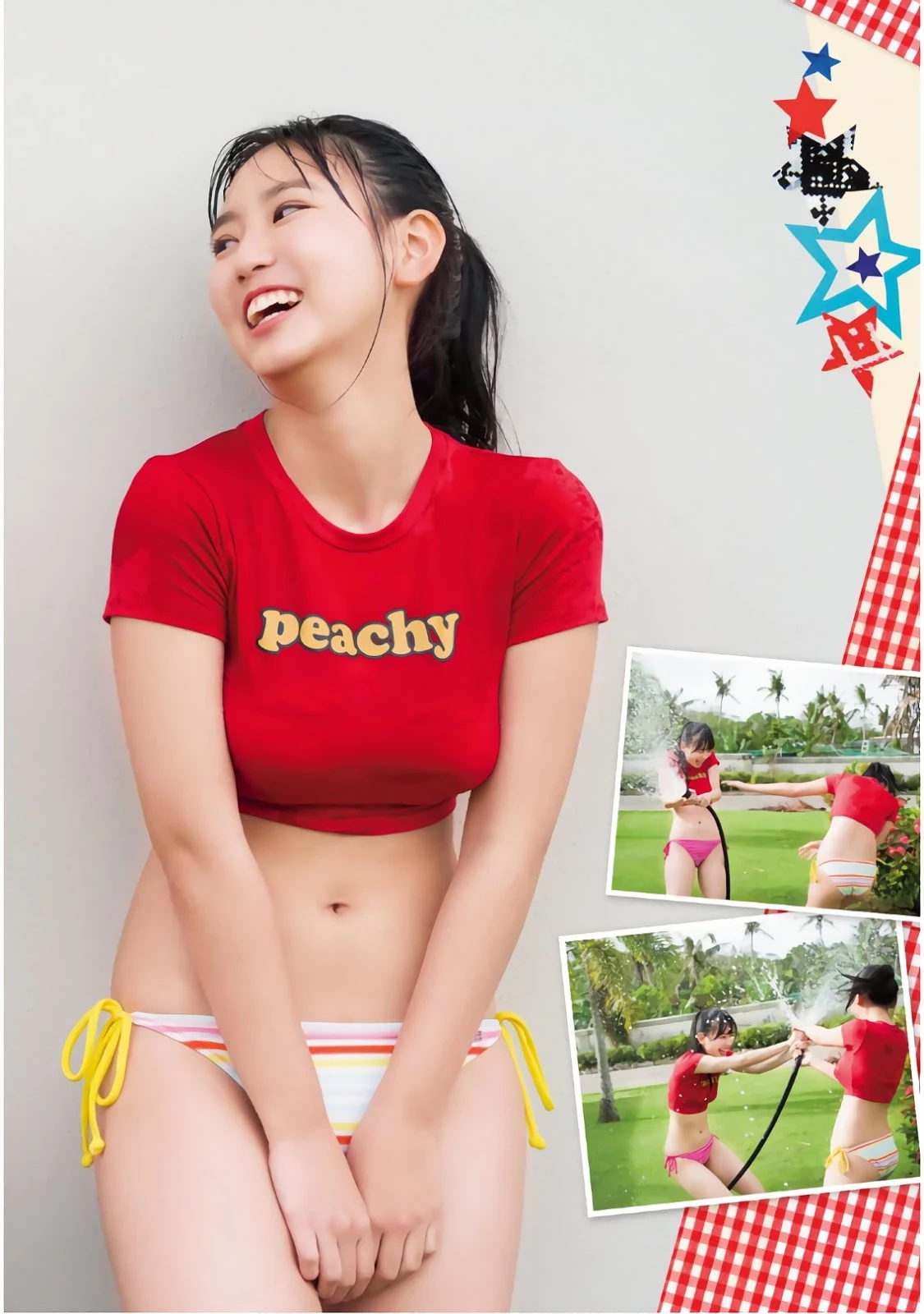 Aika Sawaguchi 沢口爱华, Yurino Okada 冈田佑里乃, Shonen Magazine 2019 No.11 [少年マガジン 2019年11号]