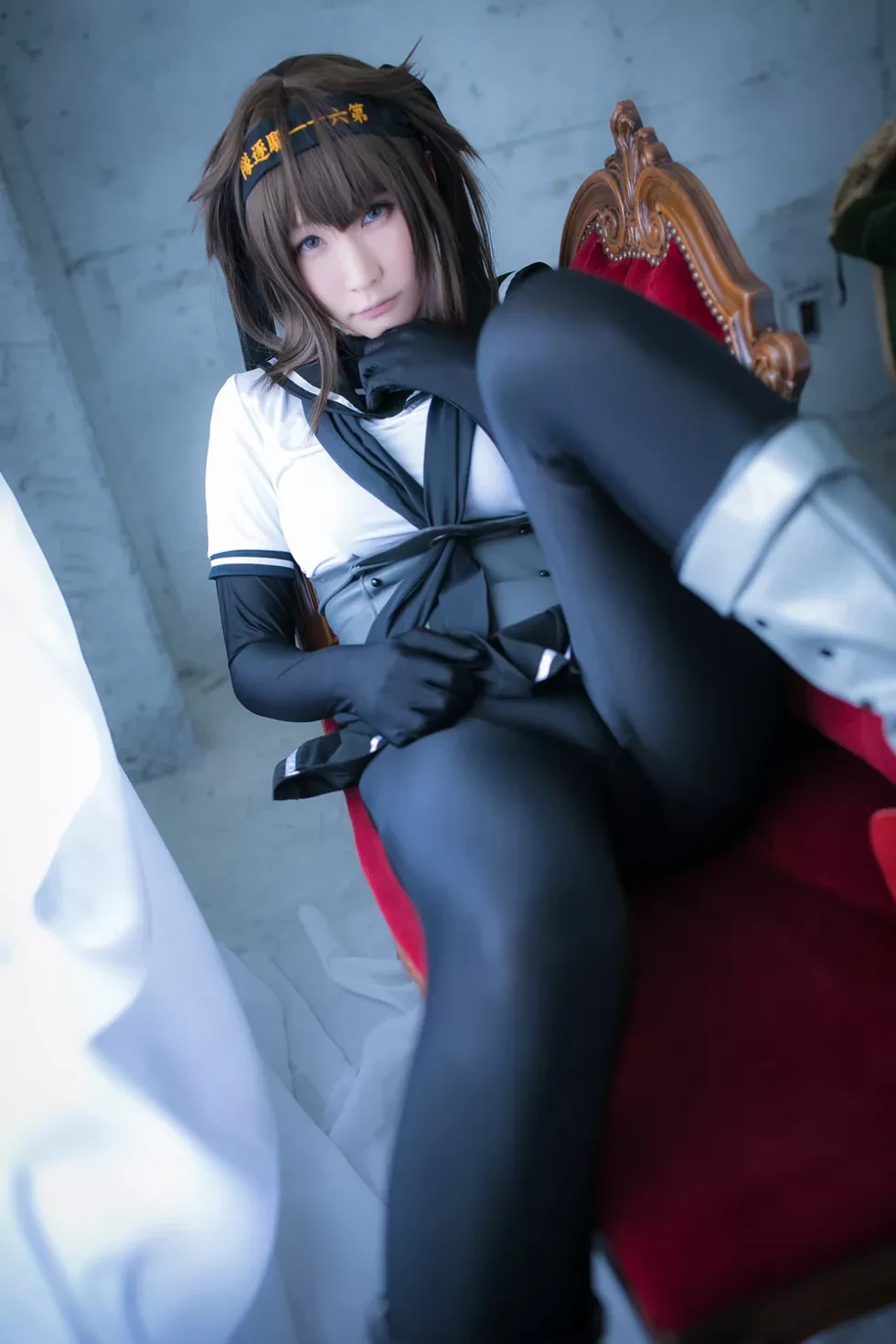 [Cosplay精选]COS正片《Suite2》图集红色内裤系列 黑色紧身衣诱惑写真330P