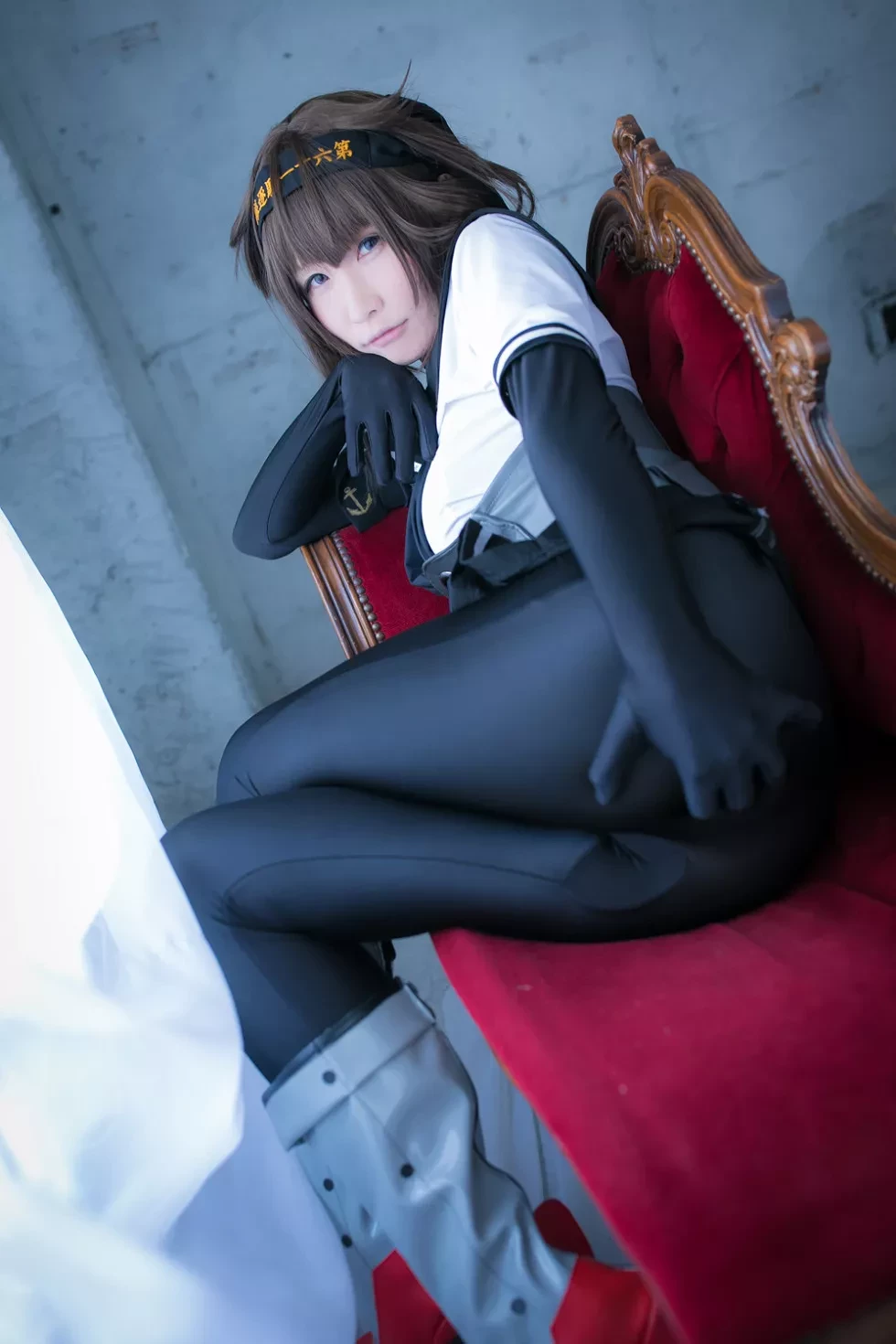 [Cosplay精选]COS正片《Suite2》图集红色内裤系列 黑色紧身衣诱惑写真330P