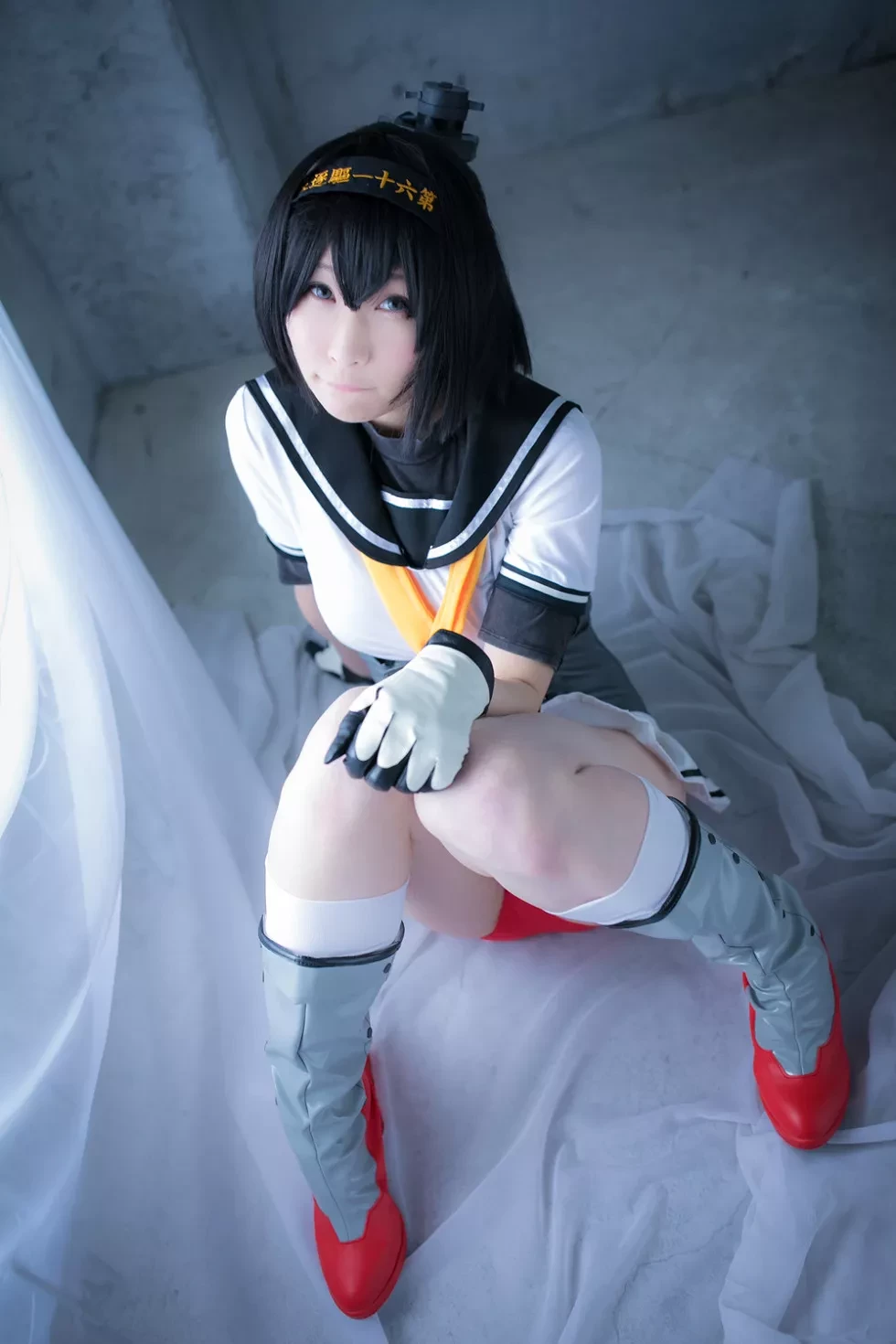 [Cosplay精选]COS正片《Suite2》图集红色内裤系列 黑色紧身衣诱惑写真330P