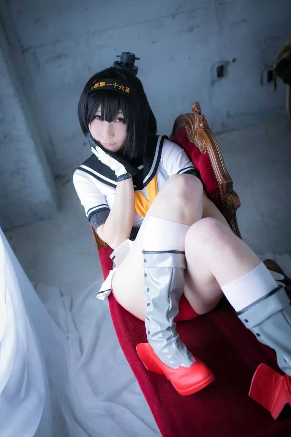 [Cosplay精选]COS正片《Suite2》图集红色内裤系列 黑色紧身衣诱惑写真330P