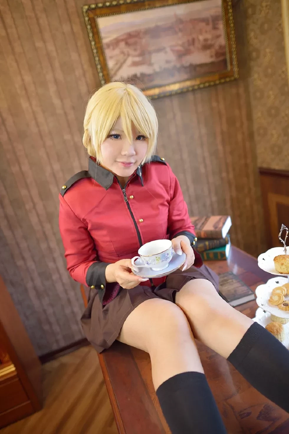 [Cosplay精选]Cosplay正片《午茶风光》图集性感妹子写真334P