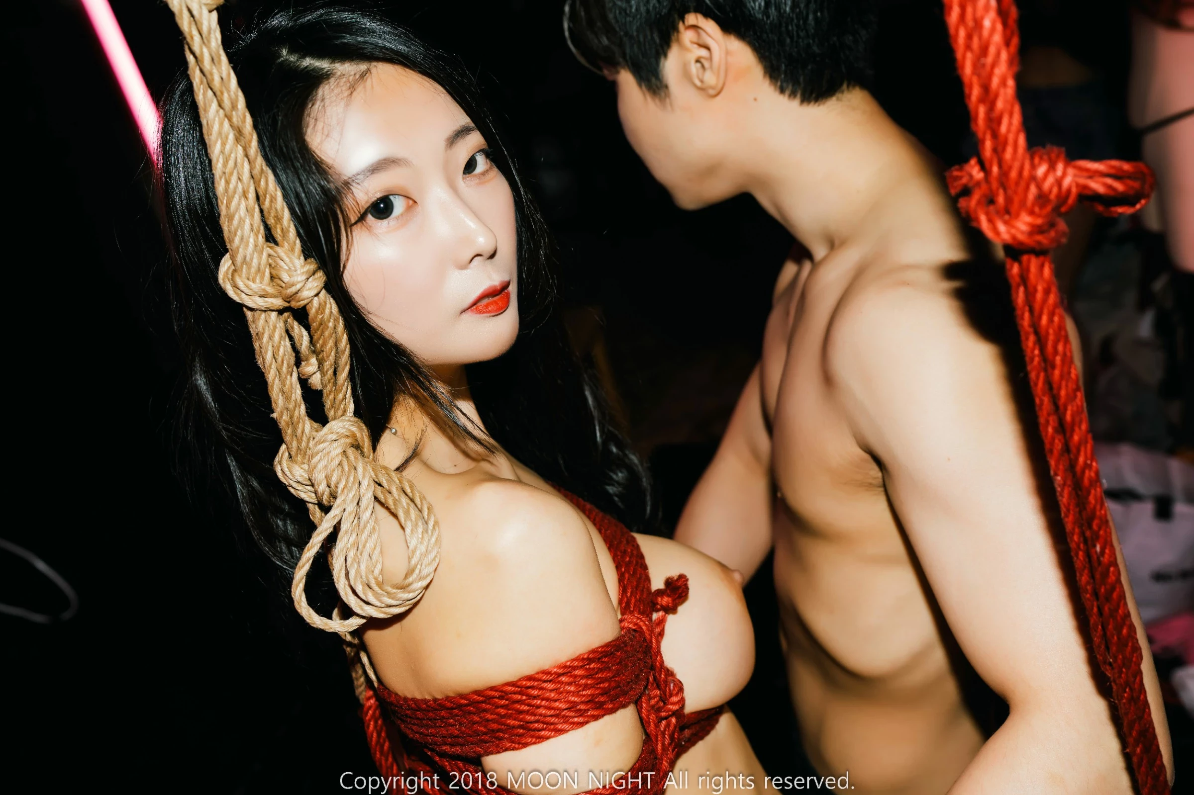 [Moon Night Snap] Mona [모나] - SM Club Art Bondage [87P]