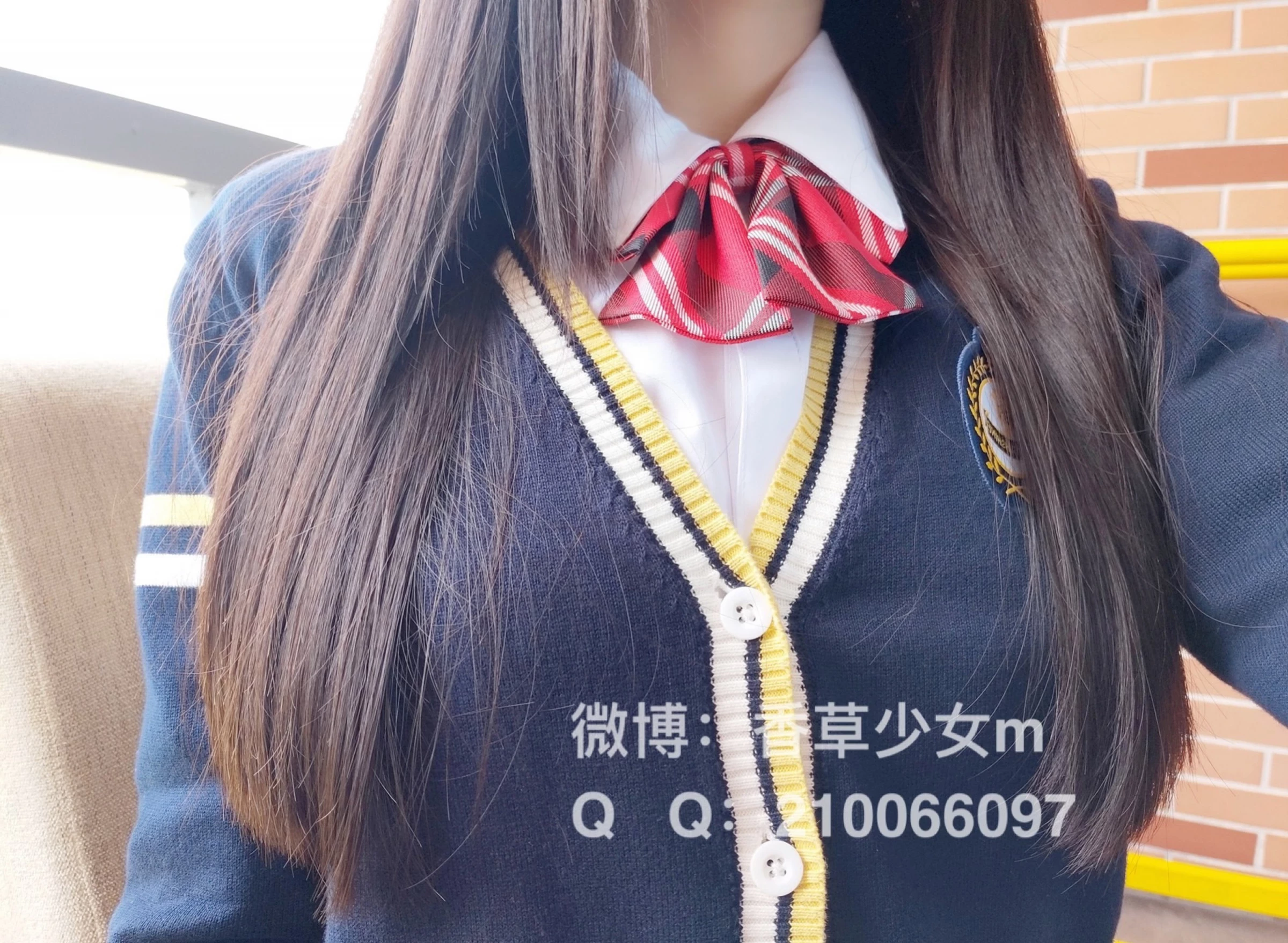 [网络收集系列]福利姬 香草少女《 天台上的情欲优等生 》大尺度VIP福利帖[44P]