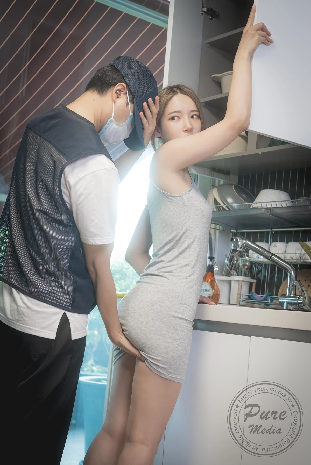 Yeha 예하, [PURE MEDIA] Vol.249 Bad Delivery Guy and New Wife Set.02 [72P]