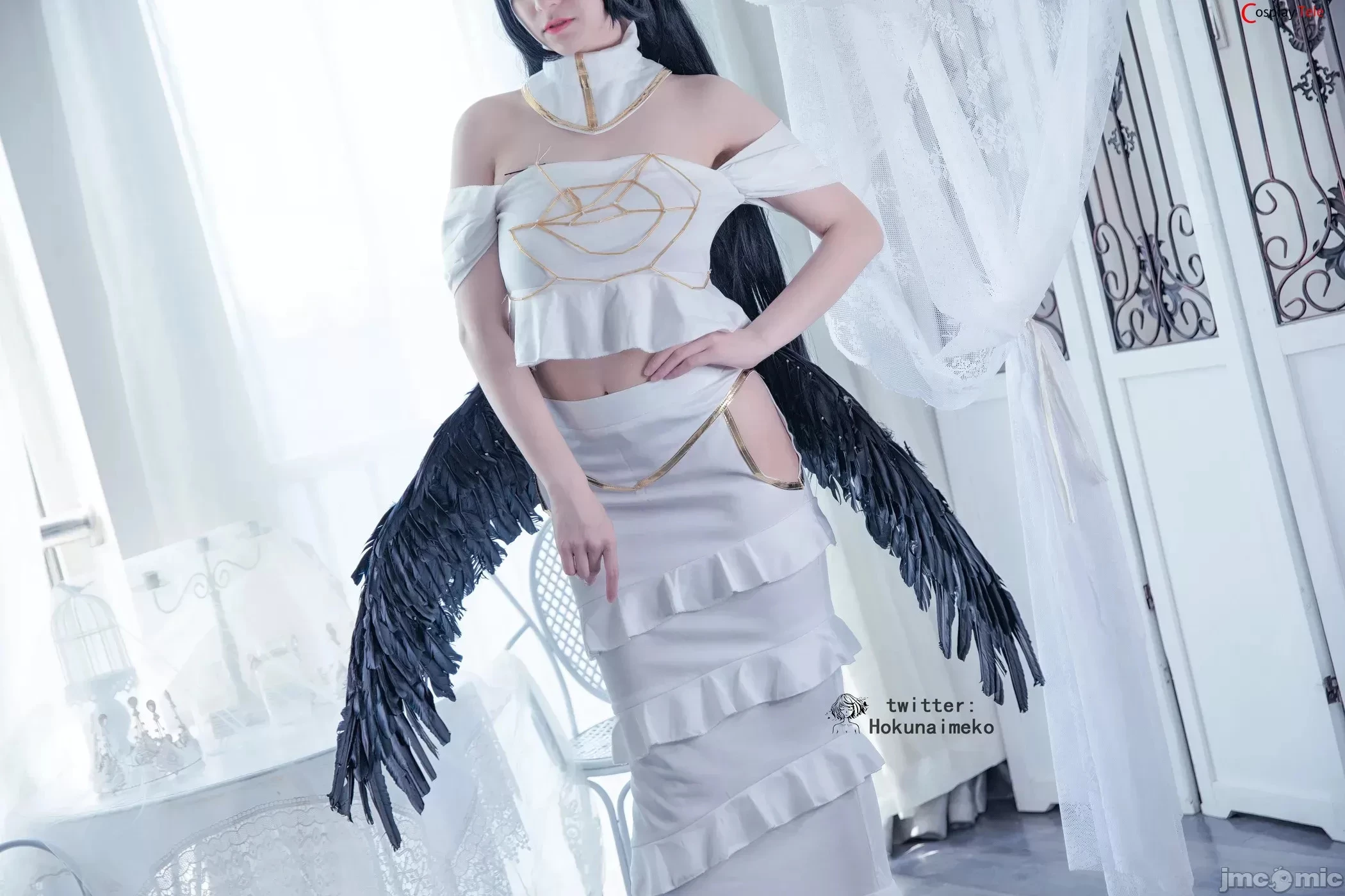 Hokunaimeko cosplay Albedo – Overlord [63P]