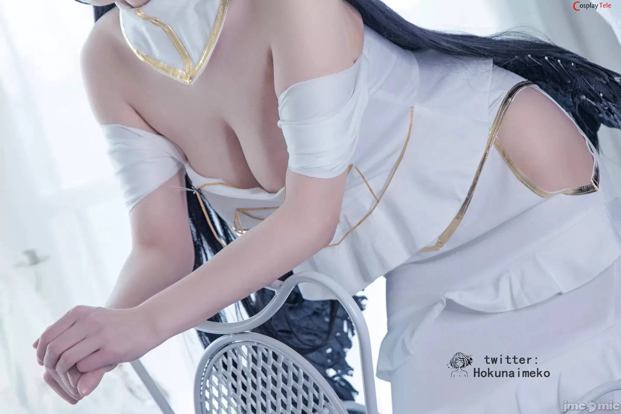 Hokunaimeko cosplay Albedo – Overlord [63P]