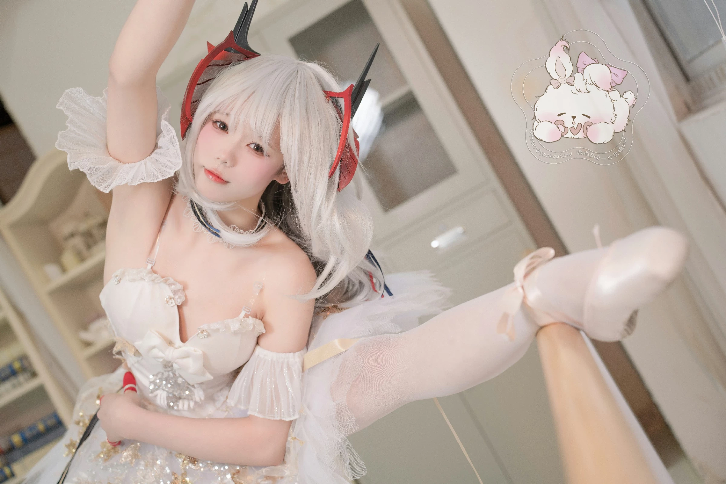 Coser@黏黏团子兔 - W天鹅之舞 [55P]