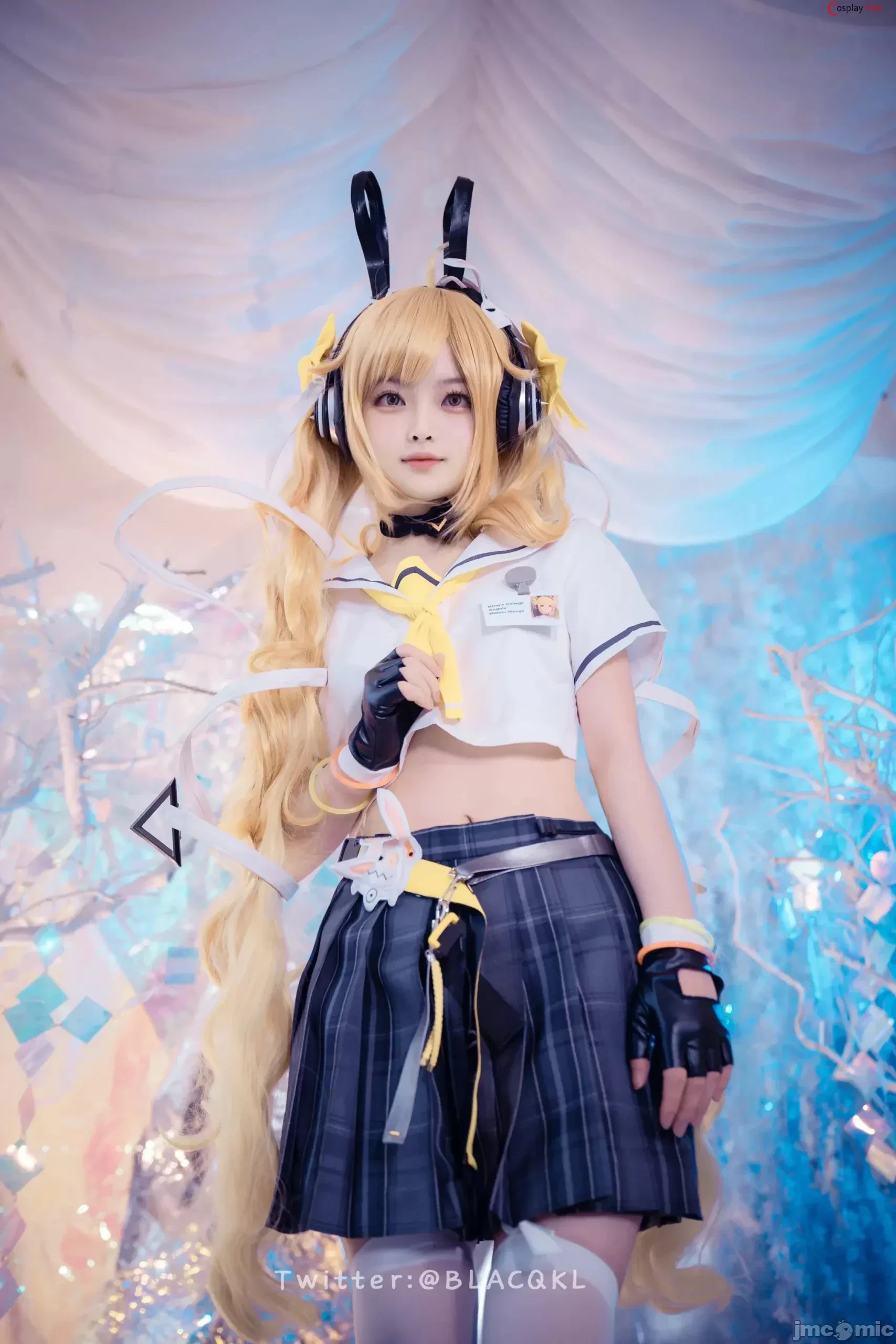 Blacqkl [白莉爱吃巧克力] cosplay Angela – King of Glory [92P]