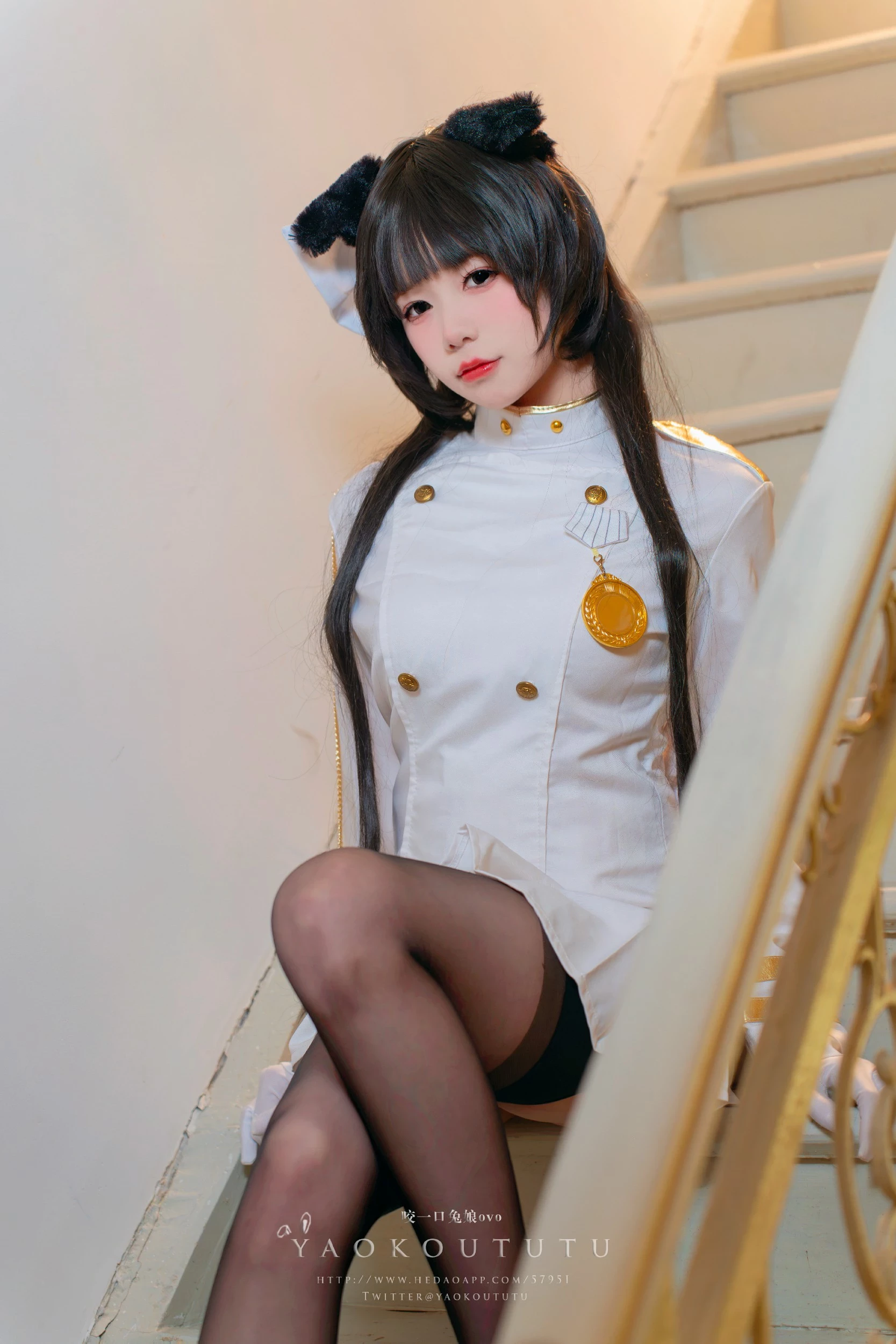 Coser@黏黏团子兔 - 八月T3专属特典 爱宕’& 八月T3专属舞蹈 Excuse me’ [49P]