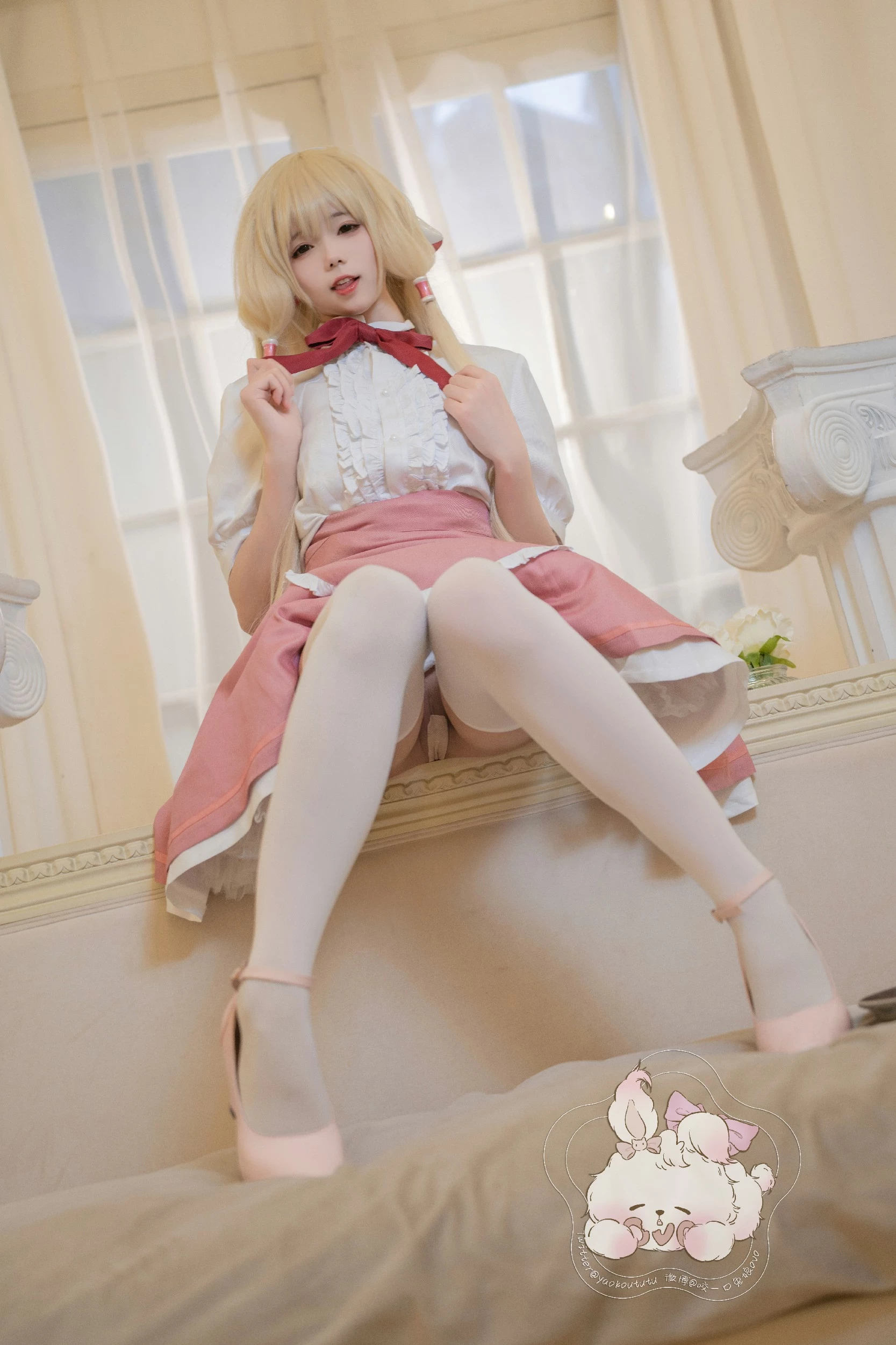 Coser@黏黏团子兔 - 女仆小叽 [70P]