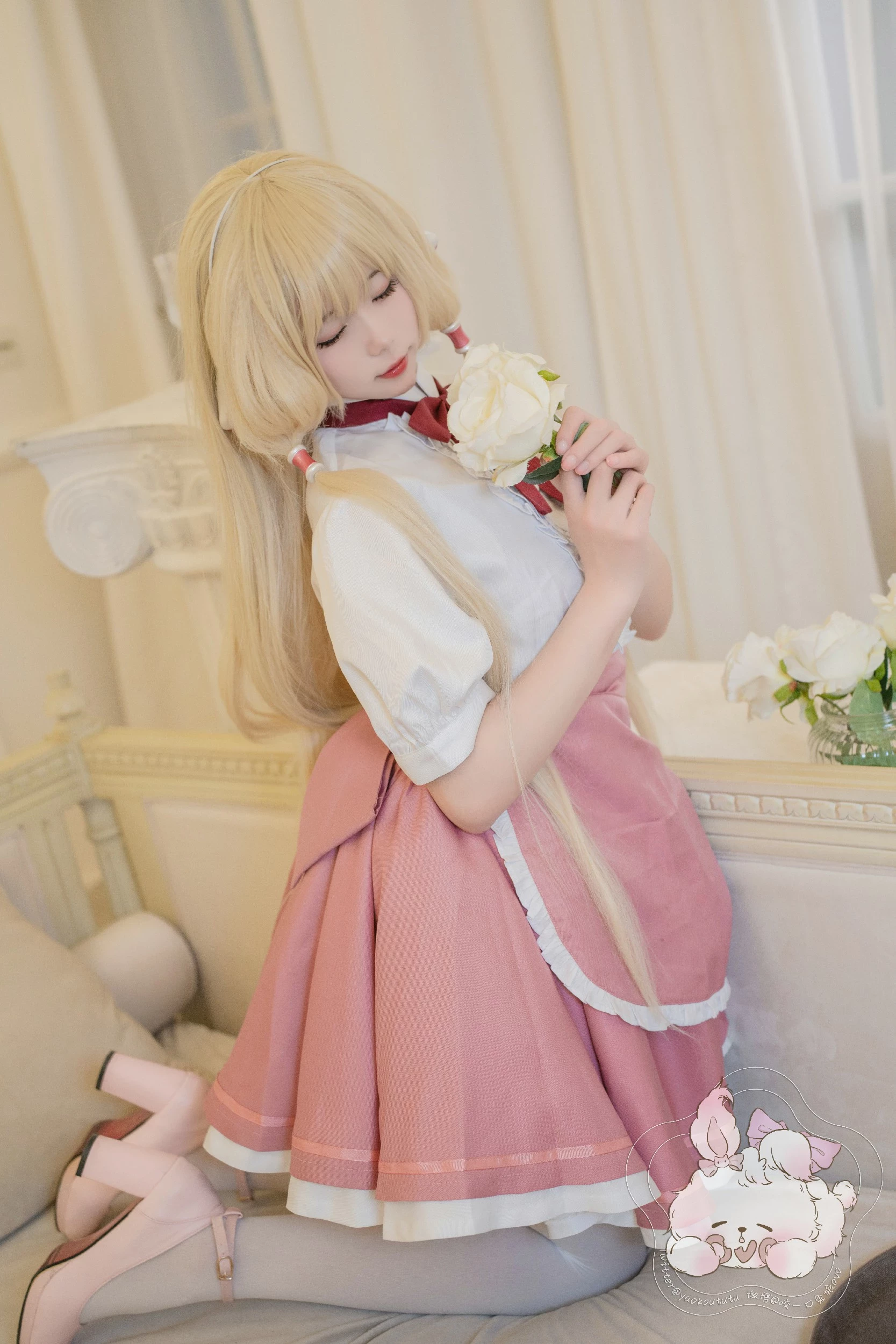 Coser@黏黏团子兔 - 女仆小叽 [70P]