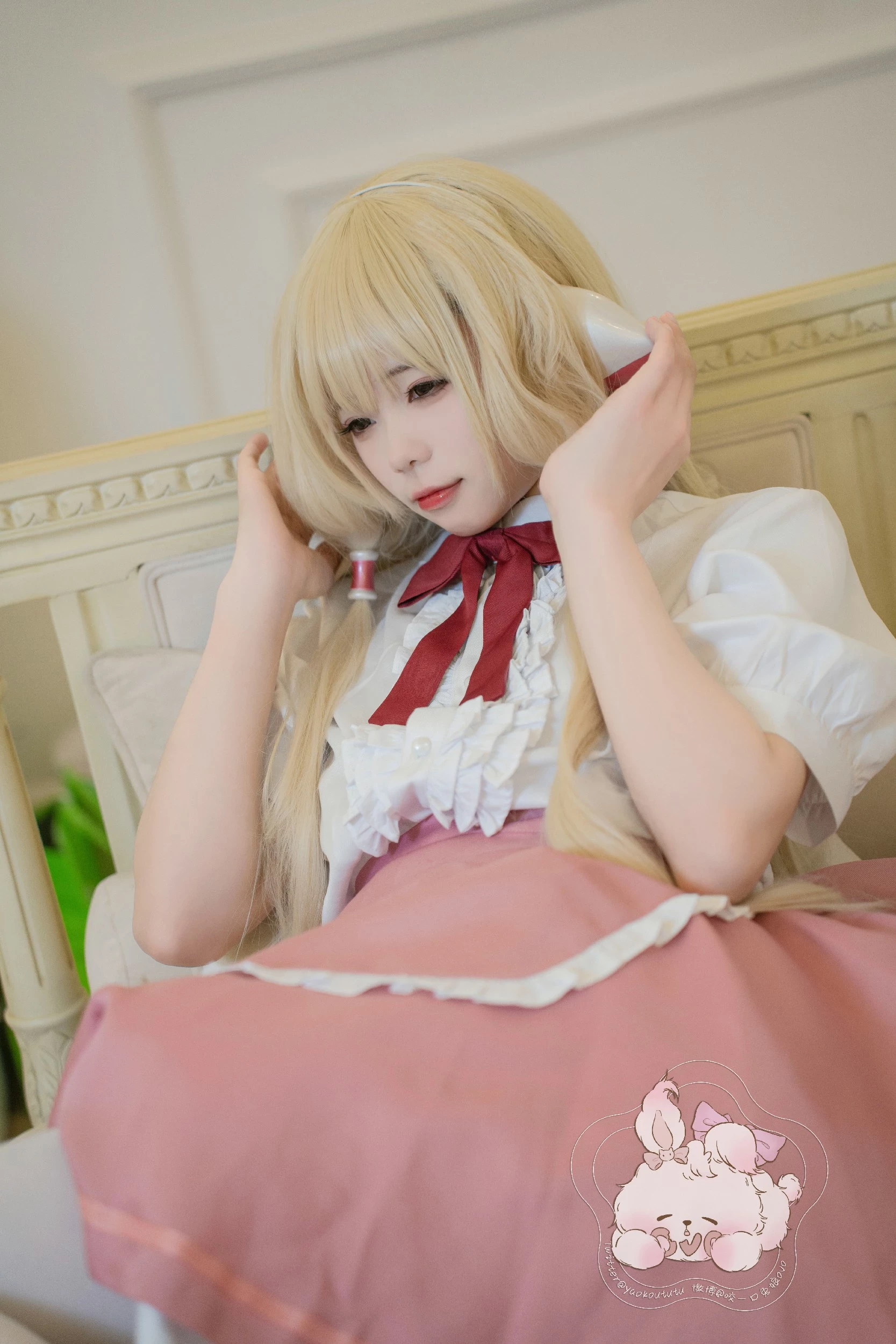 Coser@黏黏团子兔 - 女仆小叽 [70P]