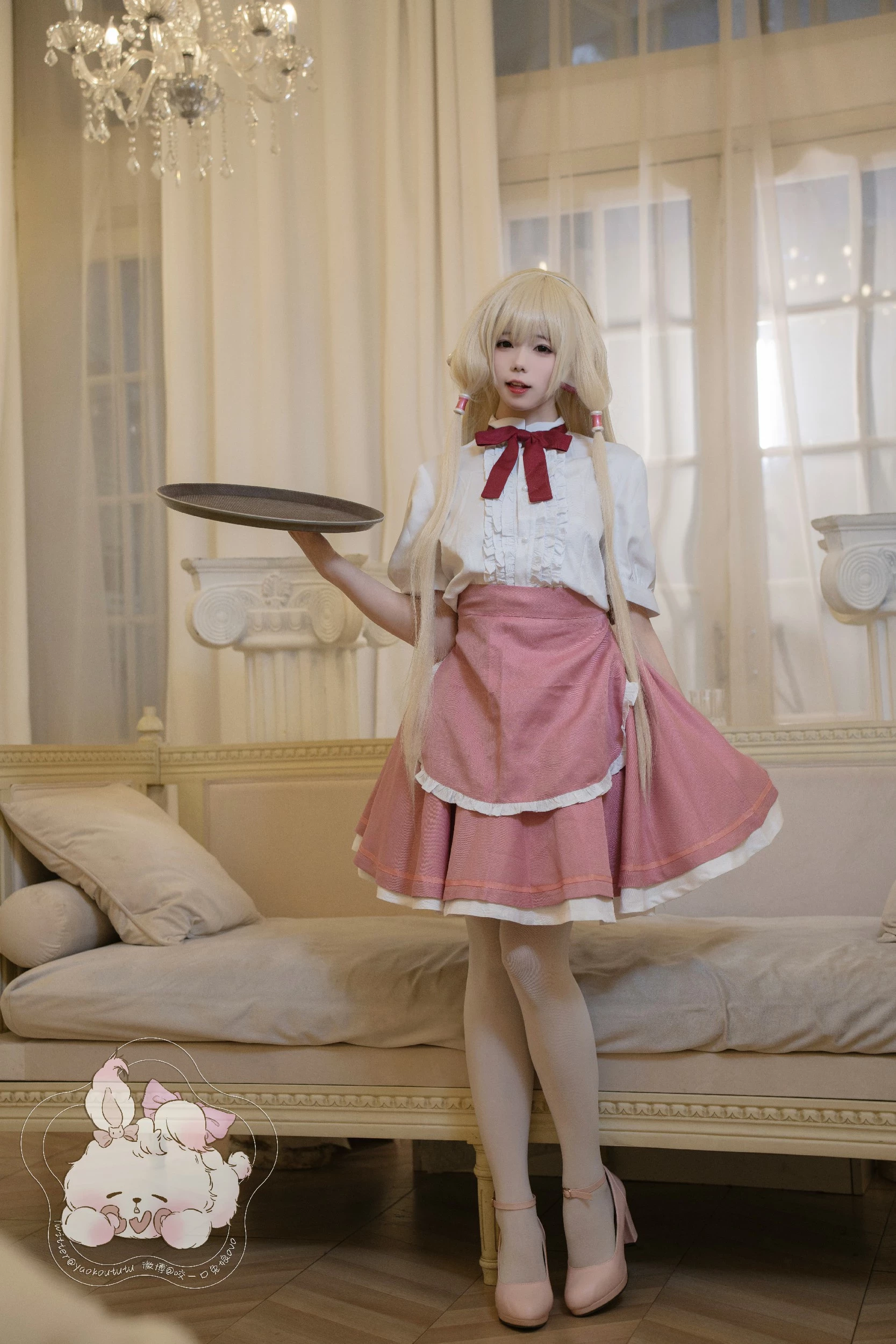 Coser@黏黏团子兔 - 女仆小叽 [70P]