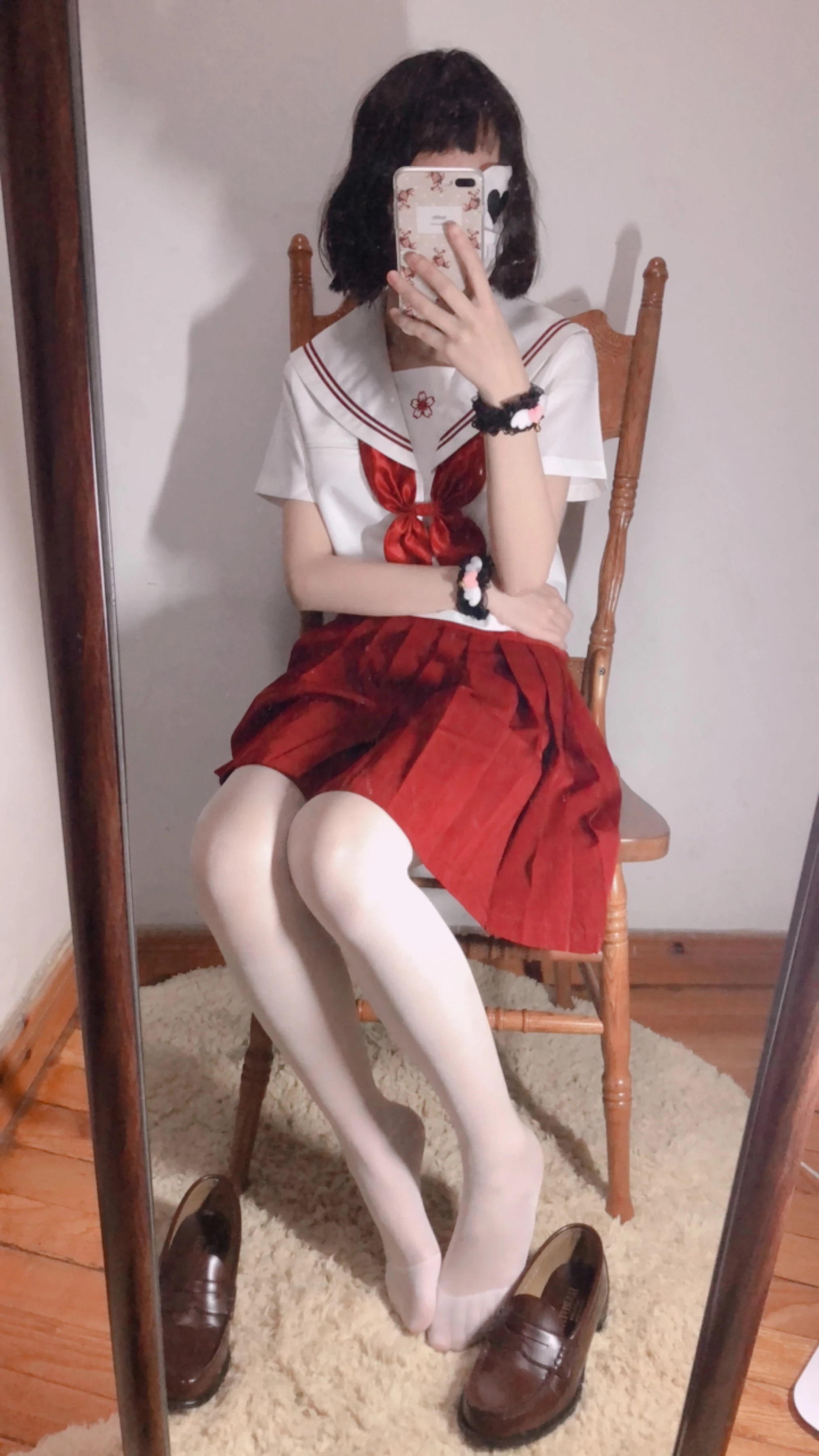 小结巴 – 红色水手服 [95P]