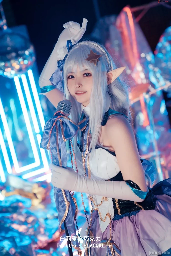 Blacqkl [白莉爱巧克力] cosplay Emilia – ReZero [62P]