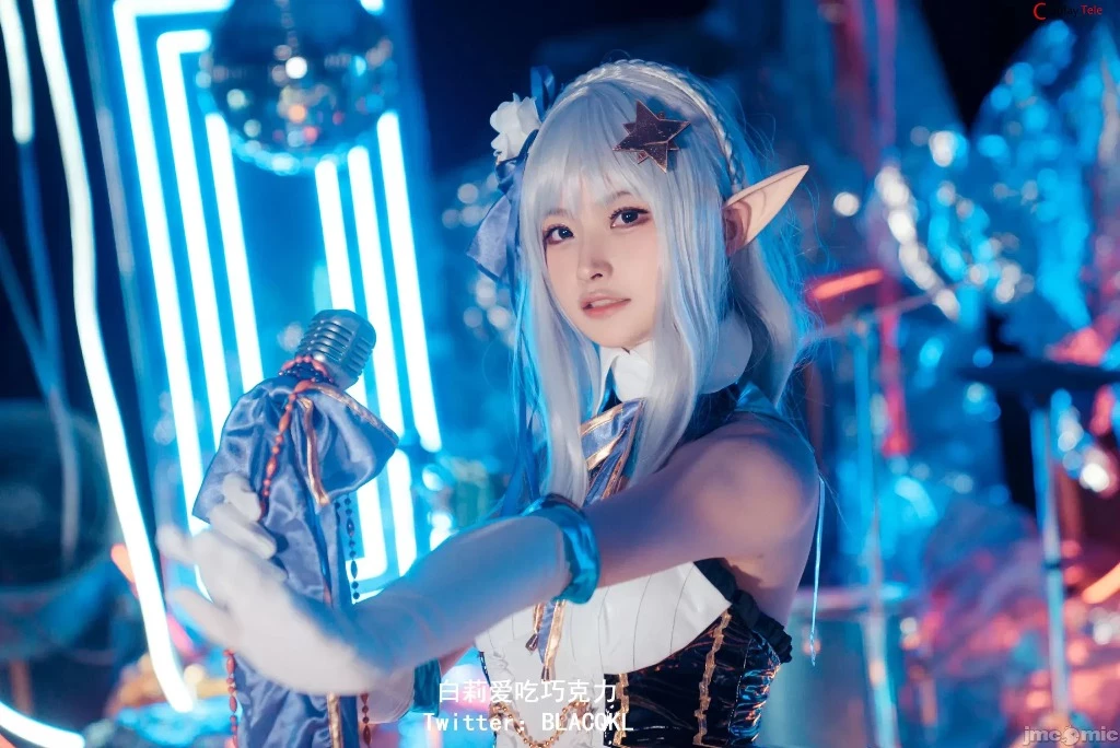 Blacqkl [白莉爱巧克力] cosplay Emilia – ReZero [62P]