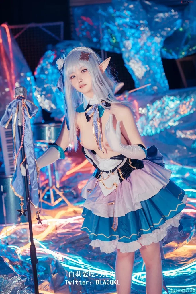 Blacqkl [白莉爱巧克力] cosplay Emilia – ReZero [62P]