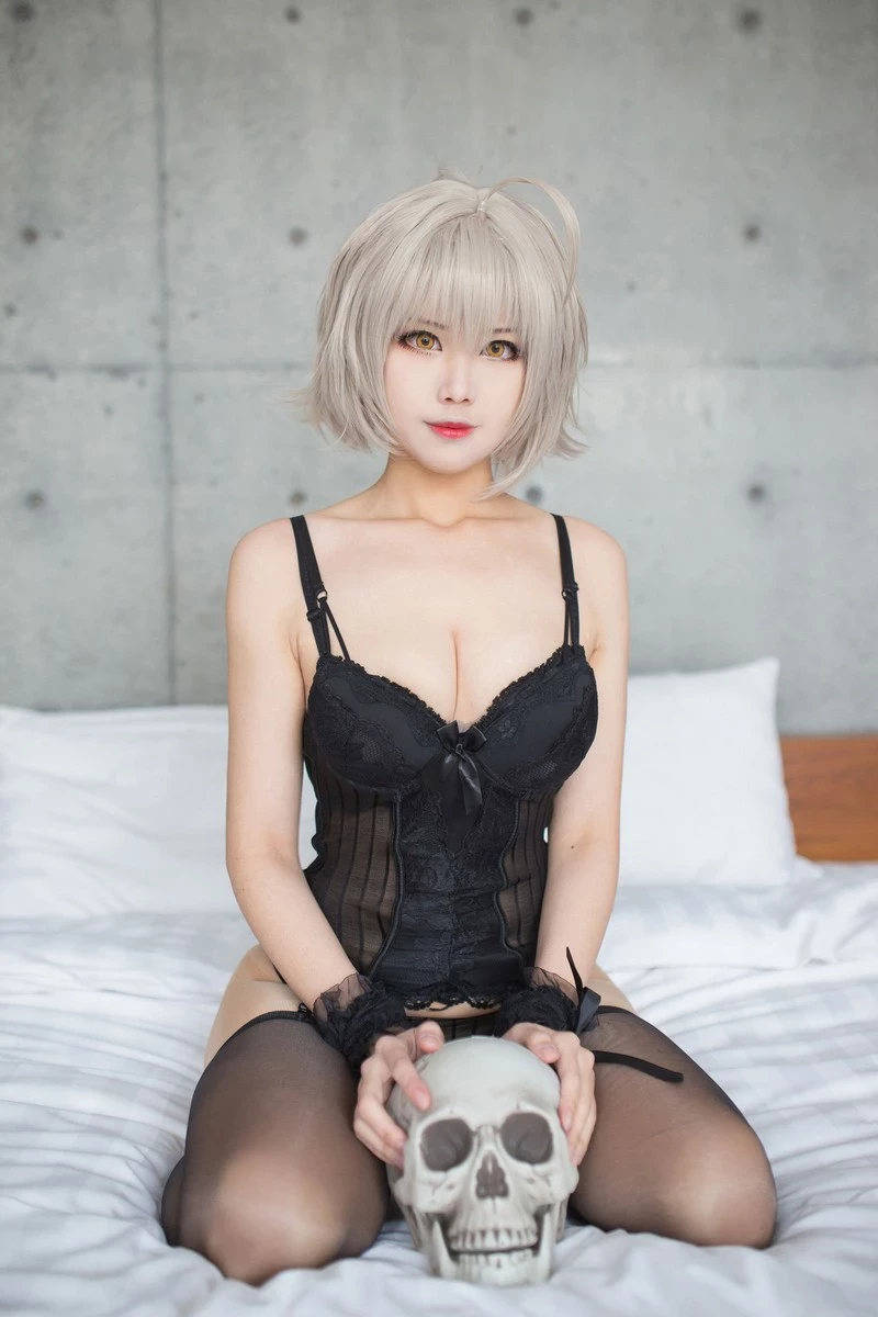 FGO 黑呆阿尔托莉雅黑丝cosplay [97P]