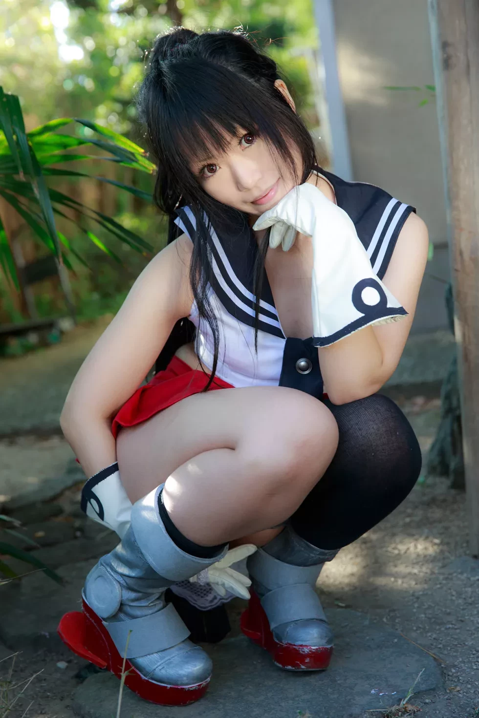 [Cosplay精选]COS正片《Kekkon Kakko Kari》图集阳光美女蕾丝内裤诱惑写真253P