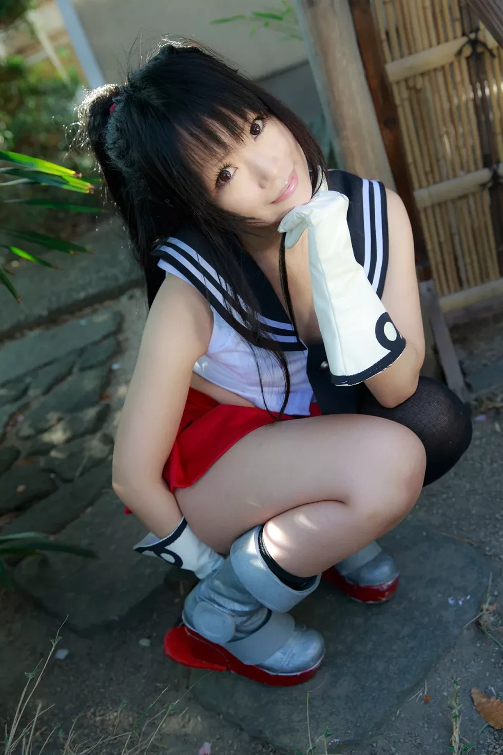 [Cosplay精选]COS正片《Kekkon Kakko Kari》图集阳光美女蕾丝内裤诱惑写真253P