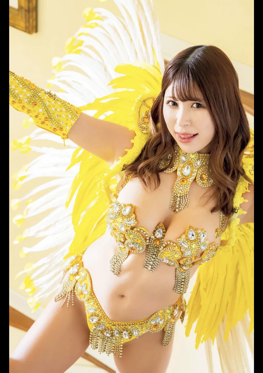 有冈みう 五条恋 菊乃らん[Photobook] 全裸 de サンバ！[FRIDAY] [16P]