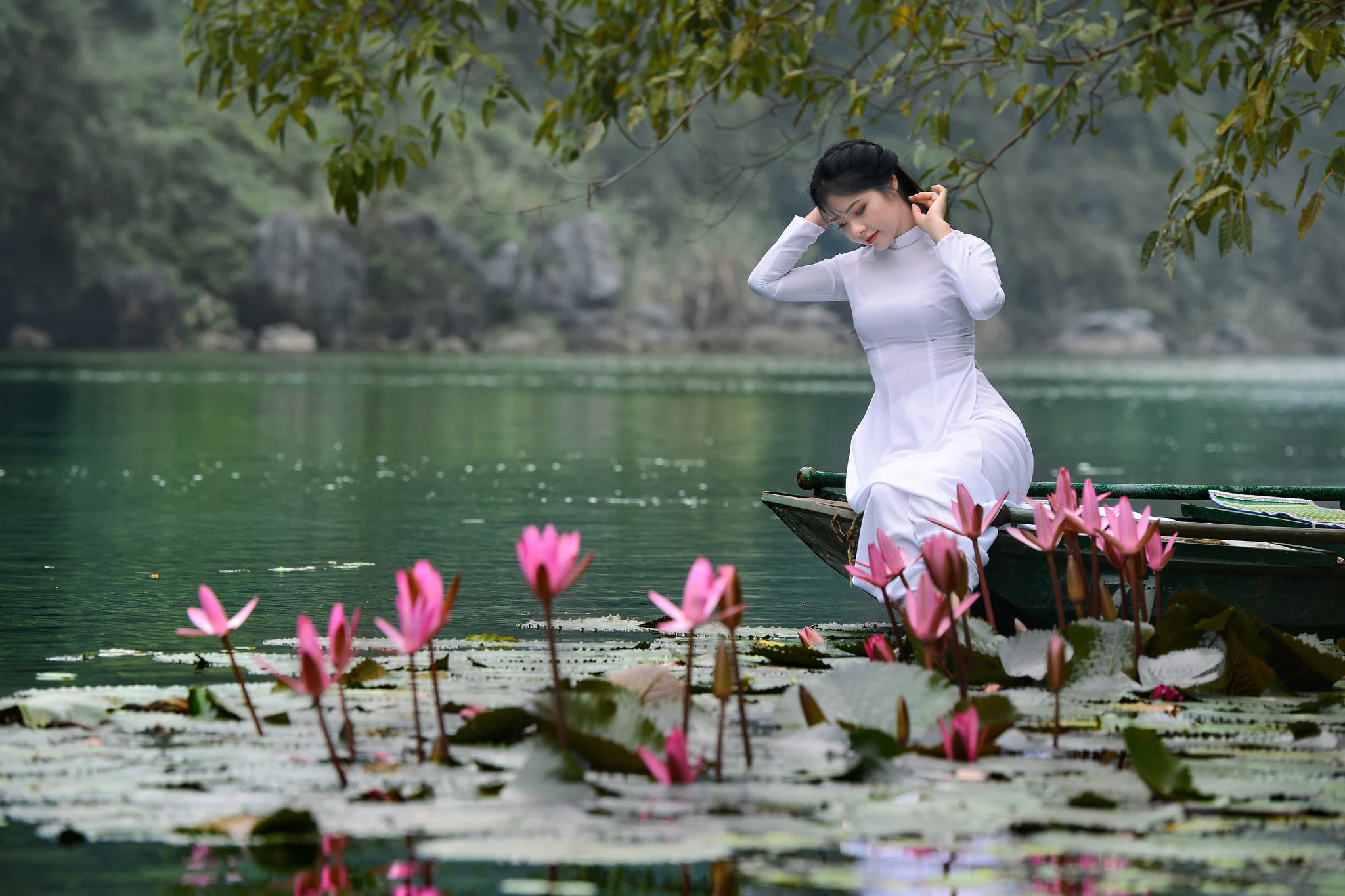 摄影师DINH VAN LINH拍摄的越南青黛