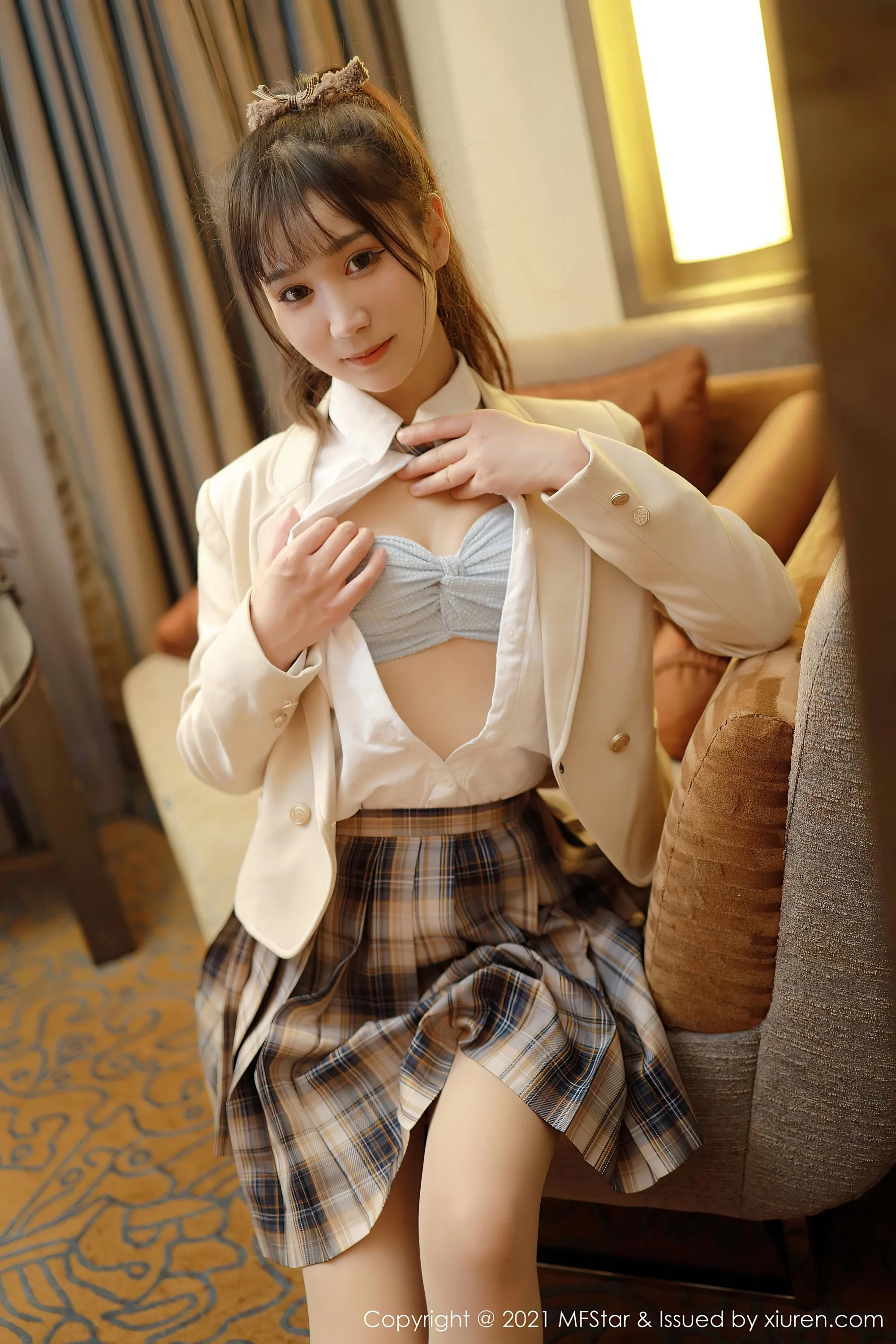 [MFStar模范学院]2021.01.26 Vol.447 小果冻儿 完整版无水印写真[40P]