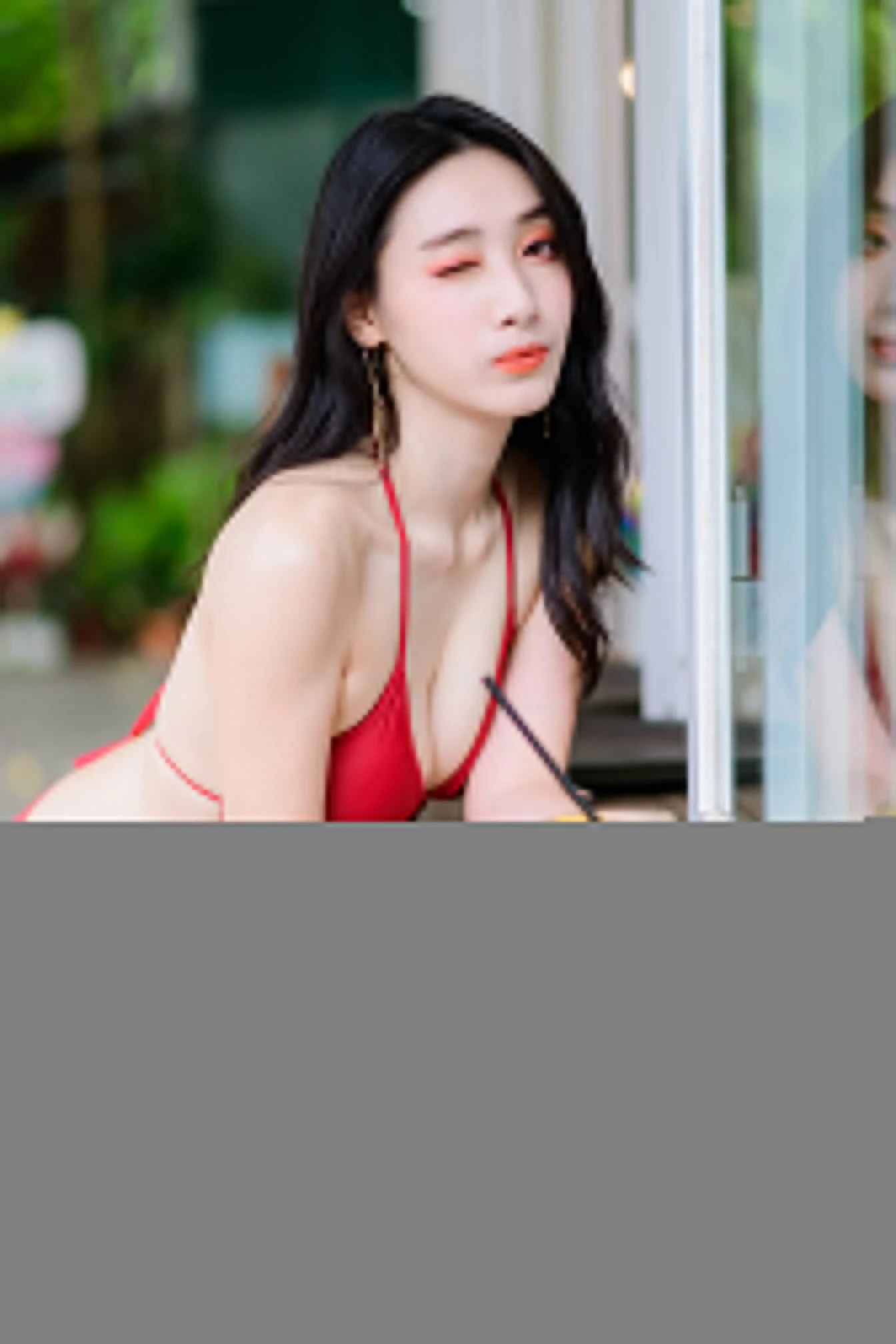 [网络收集]台湾美腿女郎-段璟乐 美模内衣泳装外拍写真 [93P]