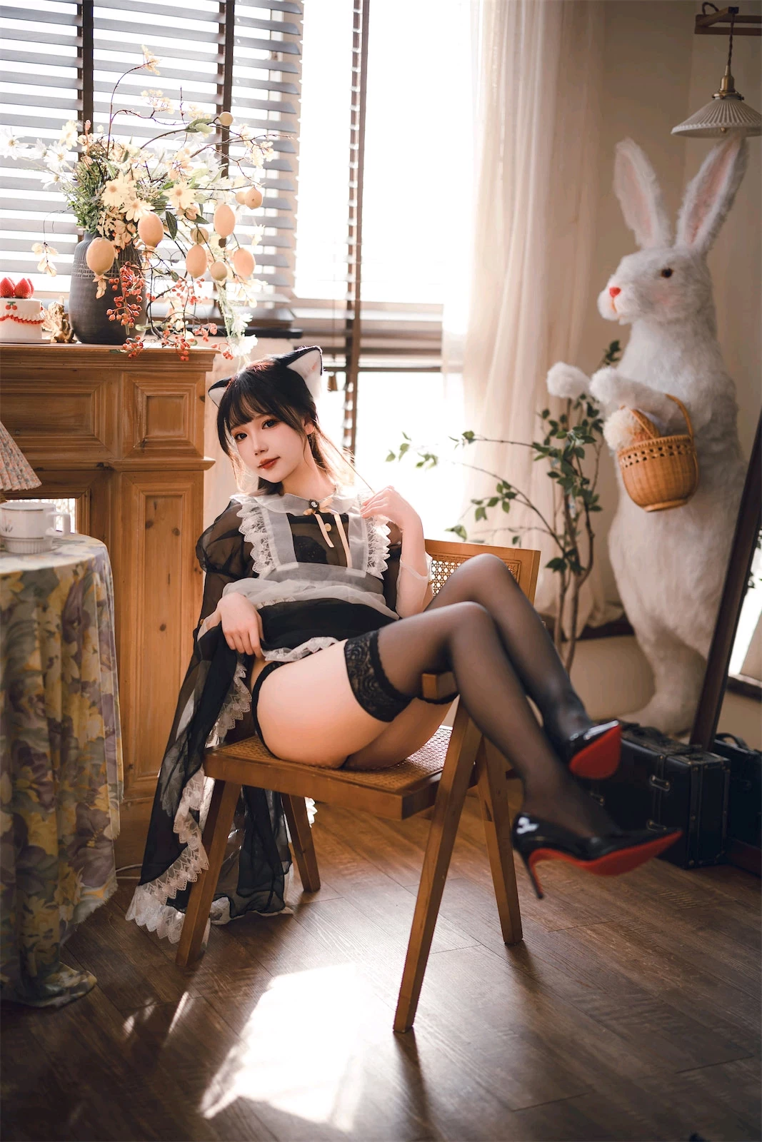 Astra 雪晴 - Transparent maid 透明女仆 [71P]