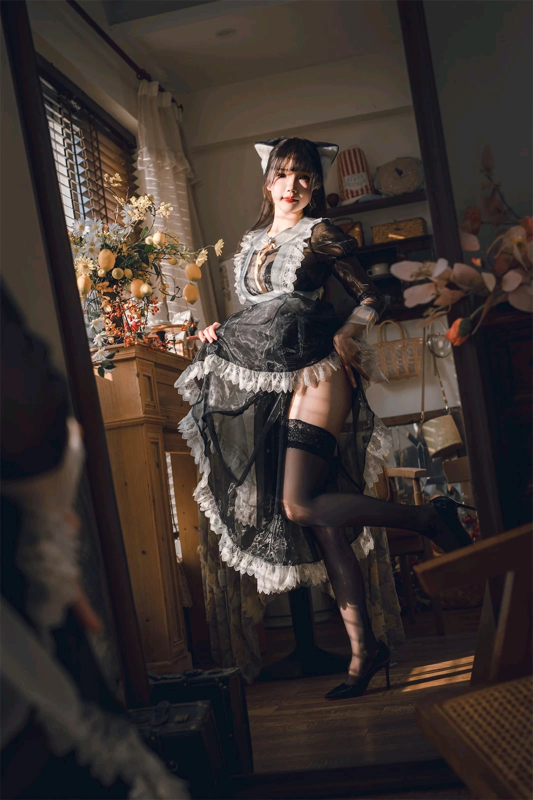 Astra 雪晴 - Transparent maid 透明女仆 [71P]