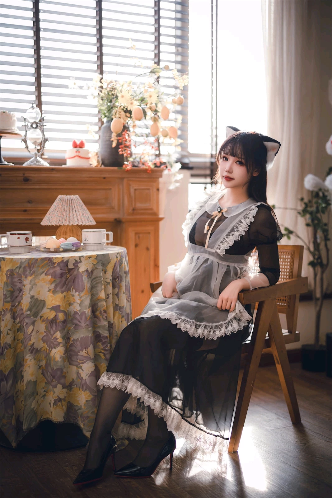 Astra 雪晴 - Transparent maid 透明女仆 [71P]